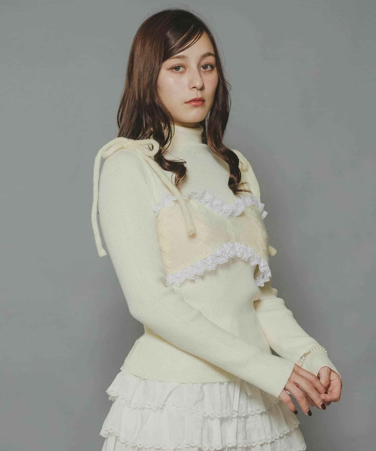 not Flawless リボンニットビスチェ not Flawless』リボンニットビスチェ1 | SPINNS WEB STORE | SPINNS