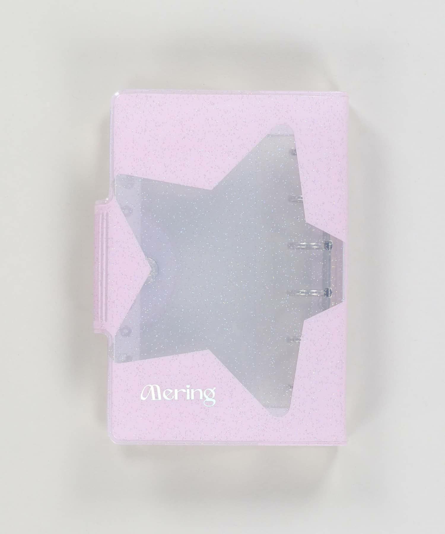 ≪MERING/メリング≫クリア6穴バインダー/シール帳/ストロベリー