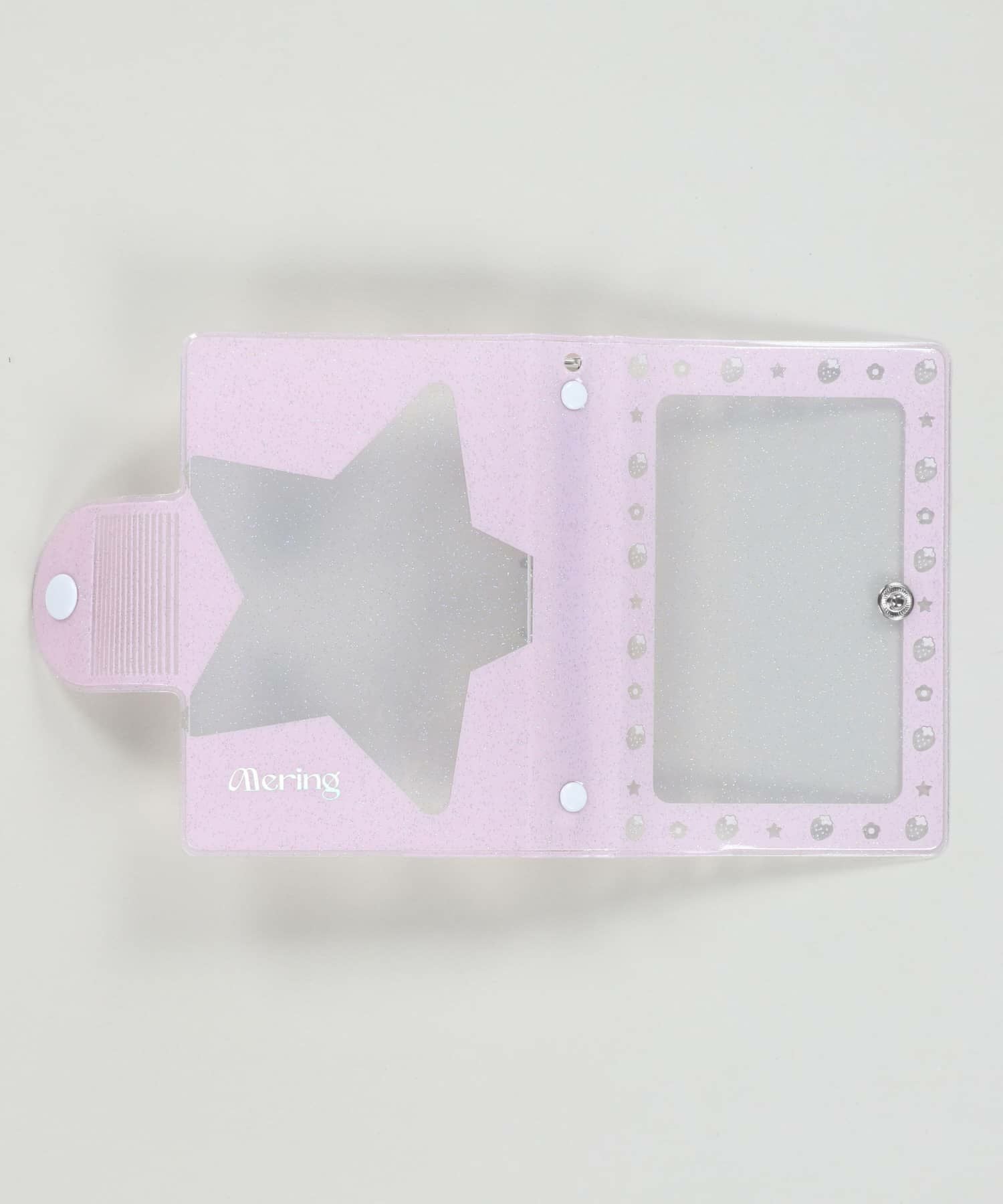 34%OFF】≪MERING/メリング≫クリア6穴バインダー/シール帳