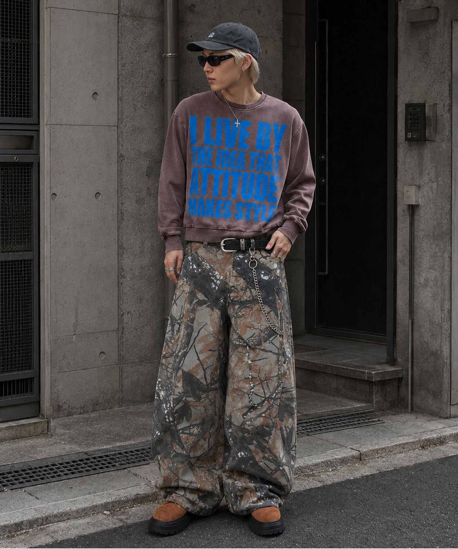 ◆　OTOMIX　オトミックス　◆　カモフラ　迷彩　◆　パンツ　XXL　◆夏秋◆ カモフラージュ柄バルーンパンツ/リアルツリー/ 迷彩/カーブ/ユニ