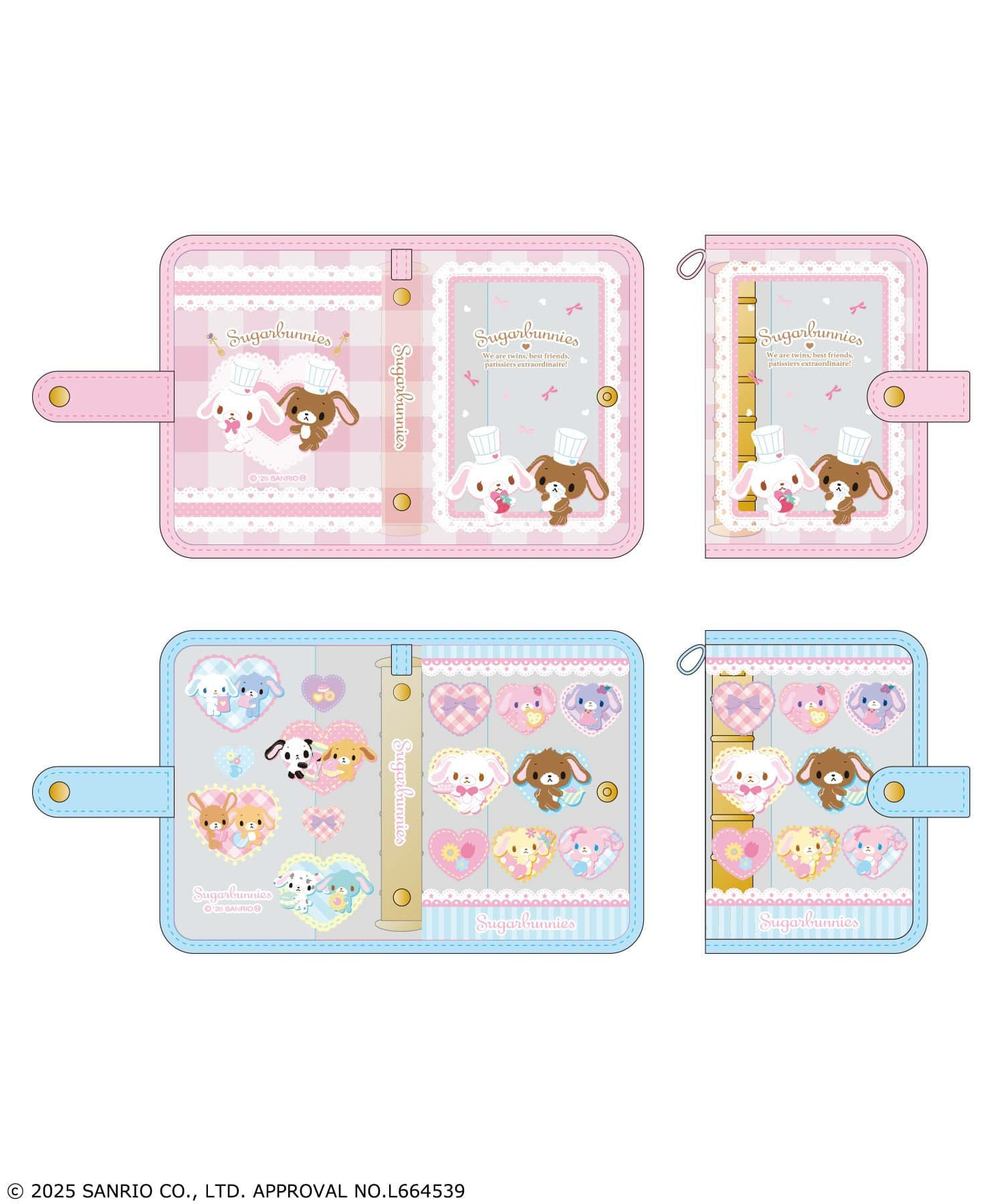 受注販売】『シュガーバニーズ』シールバインダー | SPINNS WEB STORE