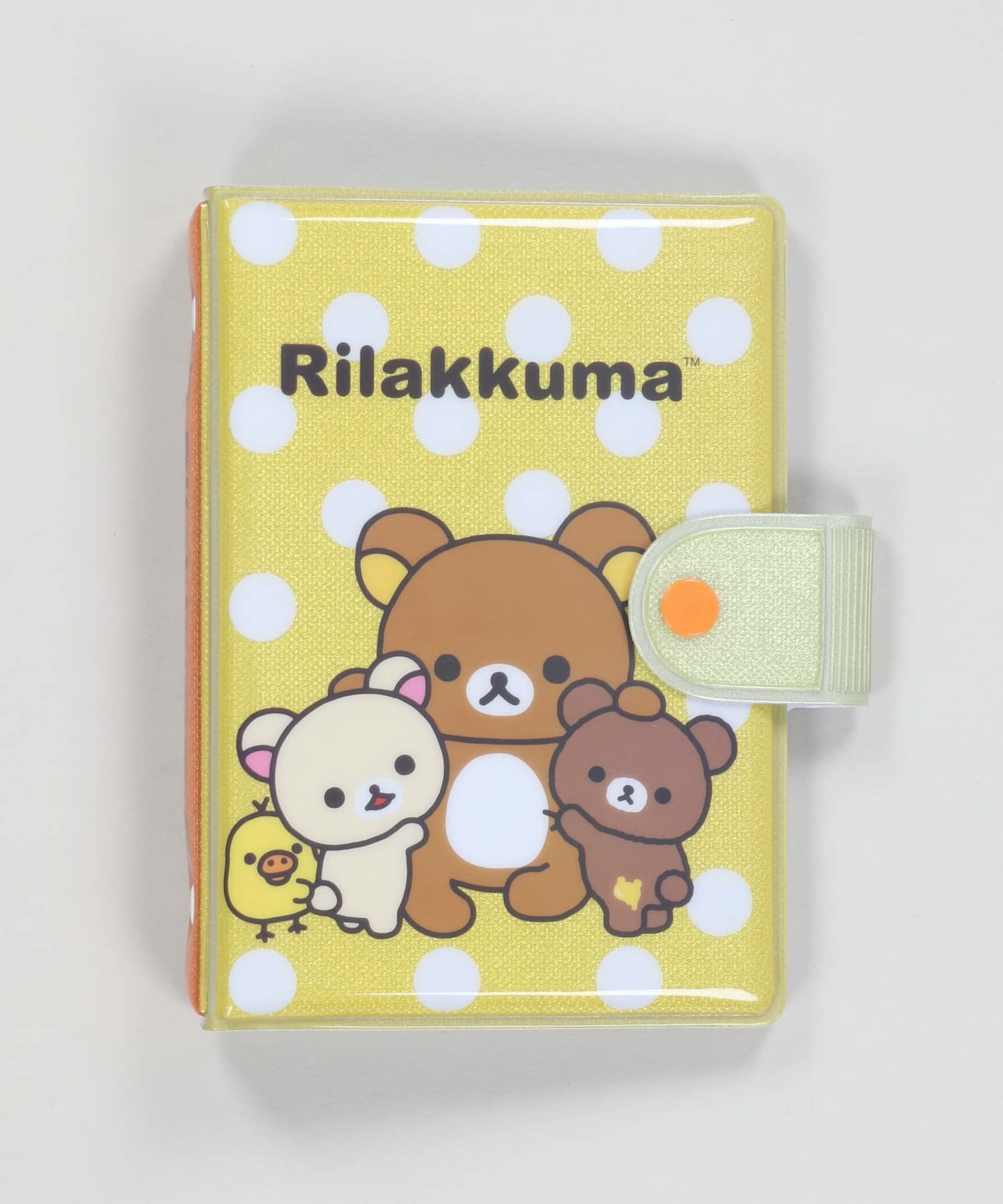 ≪サンエックス≫ふにふにシールバインダー/6穴シール帳/シール台紙10