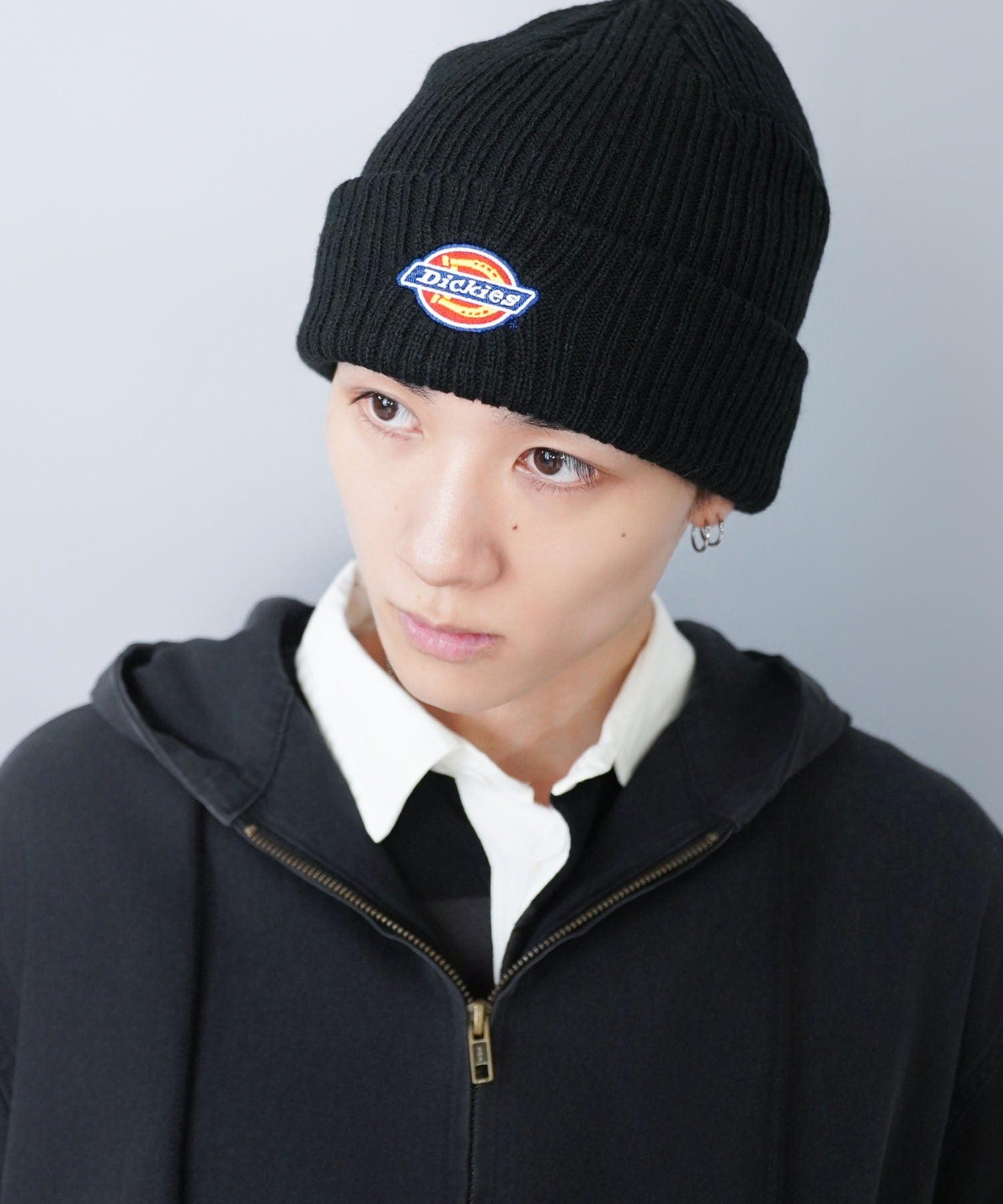 ≪Dickies / ディッキーズ≫ブランドロゴニットキャップ/リブ/ユニ