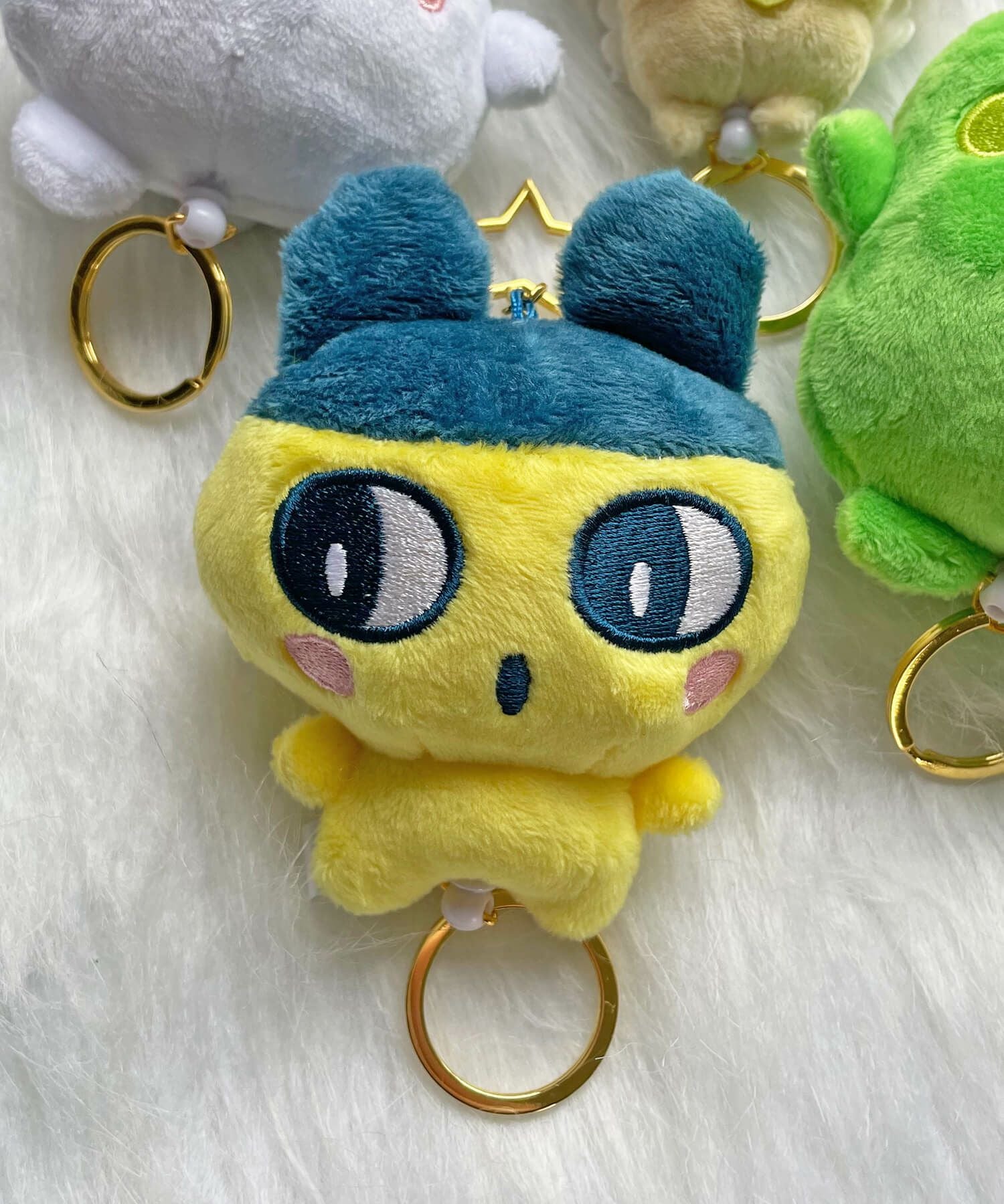 ≪たまごっち≫リール付きマスコット/ぬいぐるみキーホルダー | SPINNS