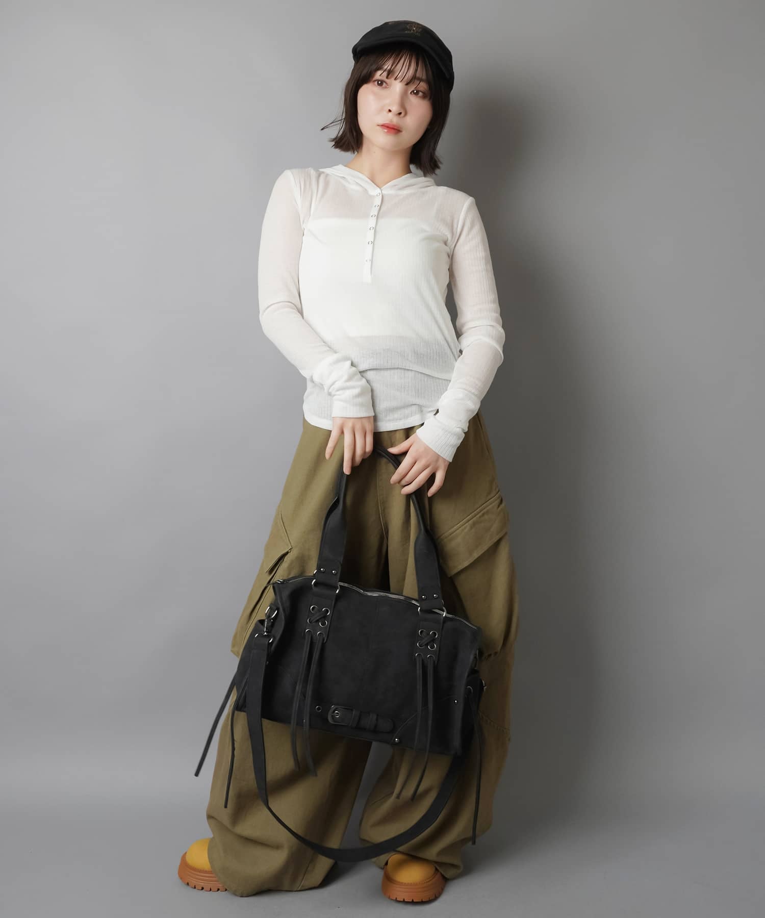 28%OFF】2WAY合皮ショルダーバッグ/ハンドバッグ/ハトメベルト