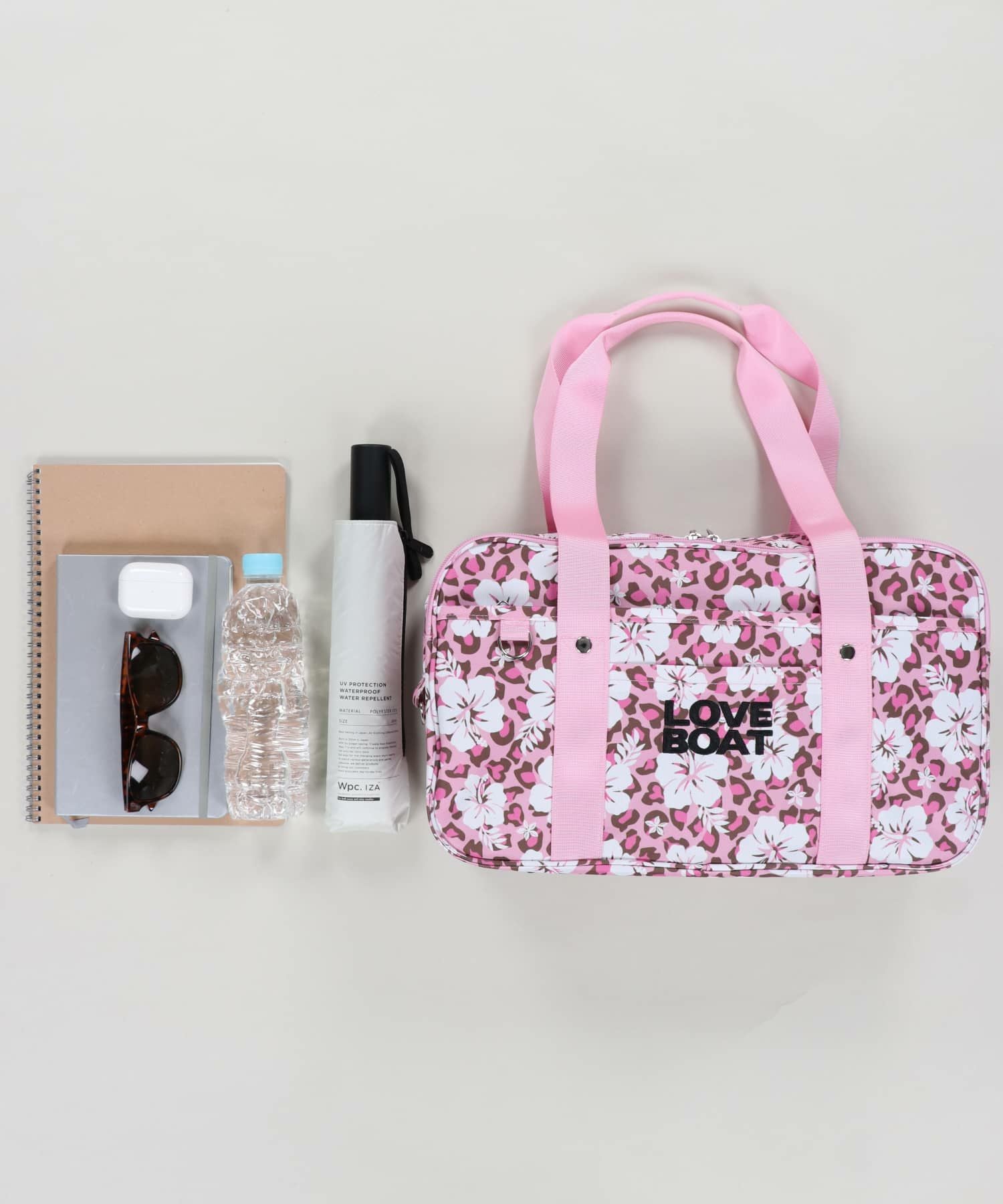 ≪LOVE BOAT/ラブボート≫ヒョウ柄スクールバッグ/スクバ/レオパード