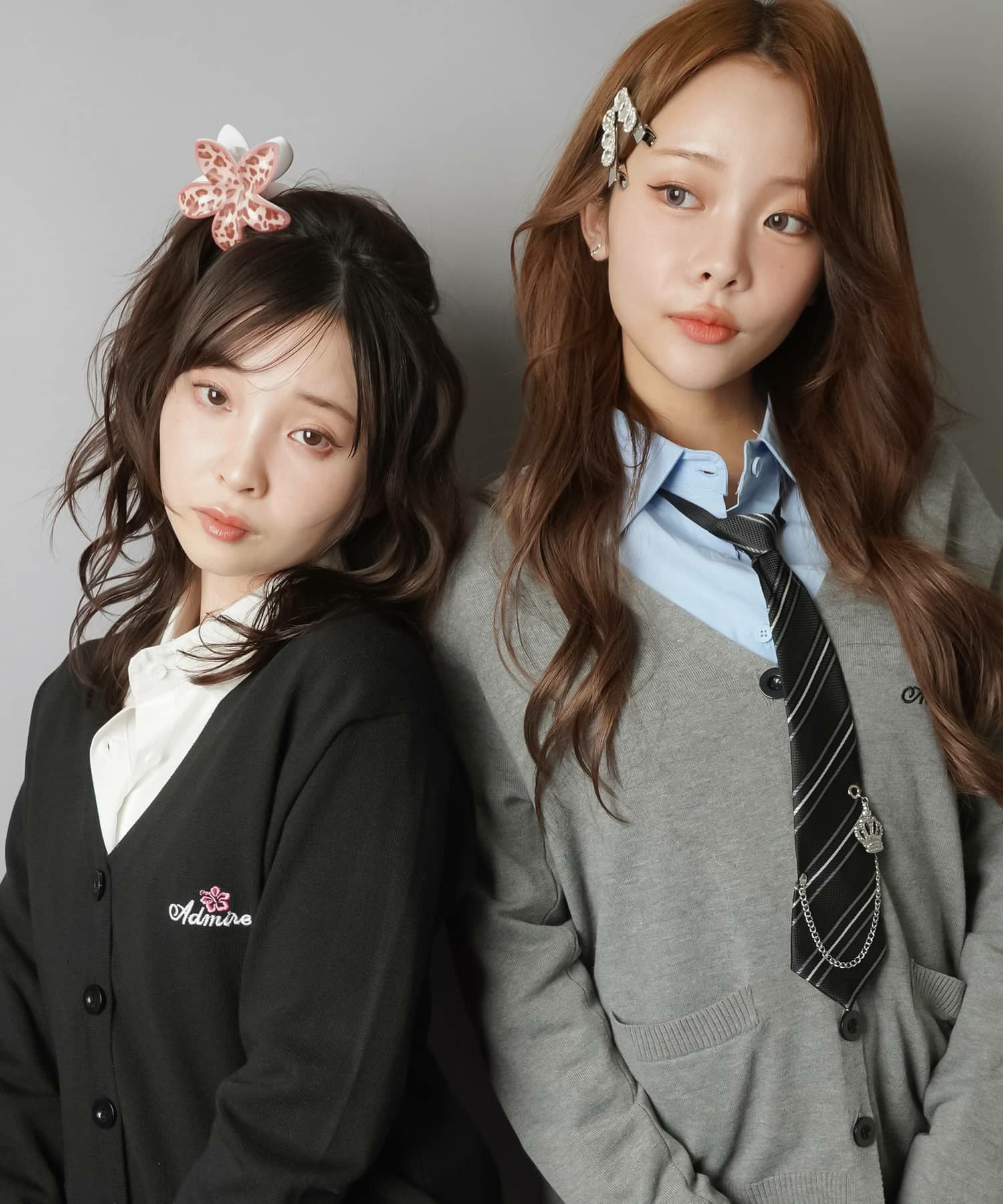 ヒョウ柄ヘアクリップ/ハイビスカス | SPINNS WEB STORE | SPINNS