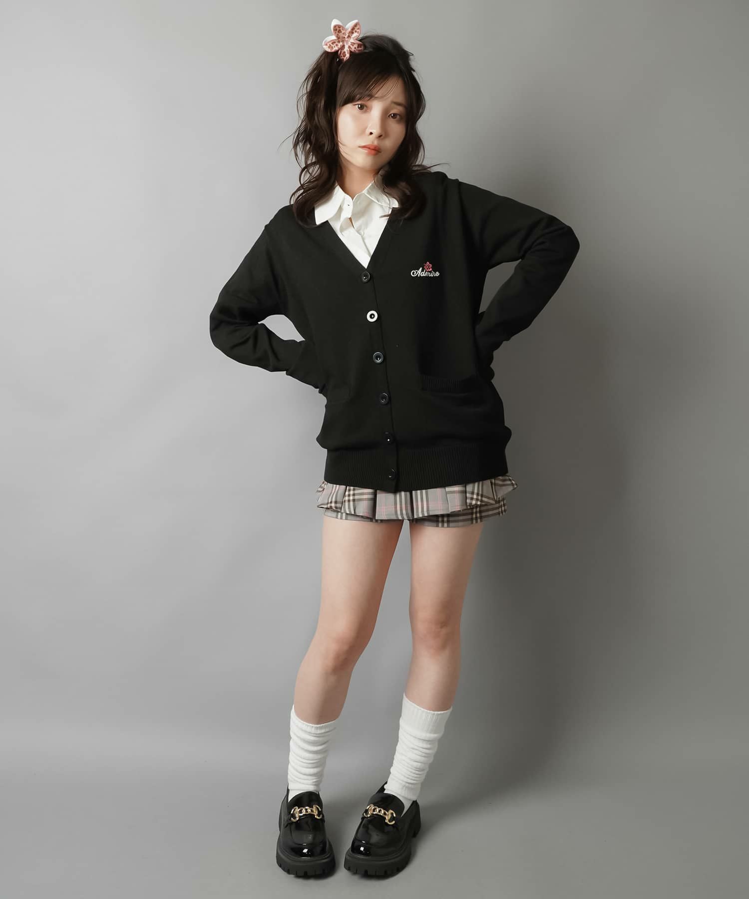 ヒョウ柄ヘアクリップ/ハイビスカス | SPINNS WEB STORE | SPINNS