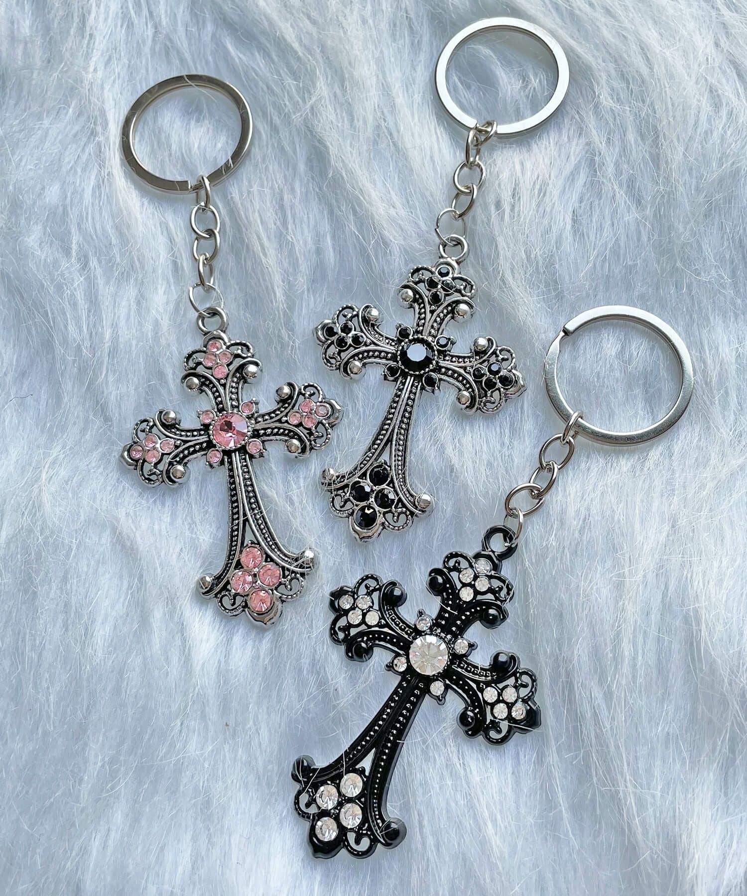 88%OFF】クリアキーホルダー/クローバーキー＜メール便対応＞ | SPINNS