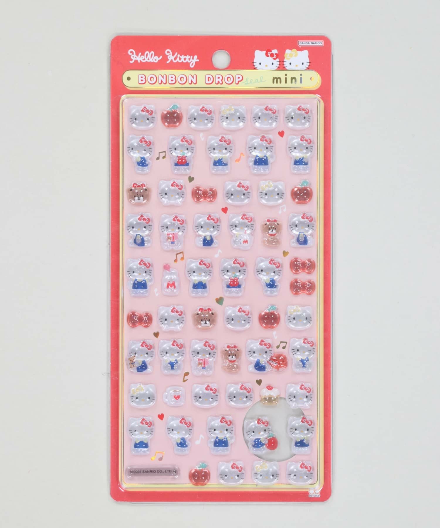 ≪サンリオ≫ボンボンドロップシールmini/ぷくぷくシール/全8種