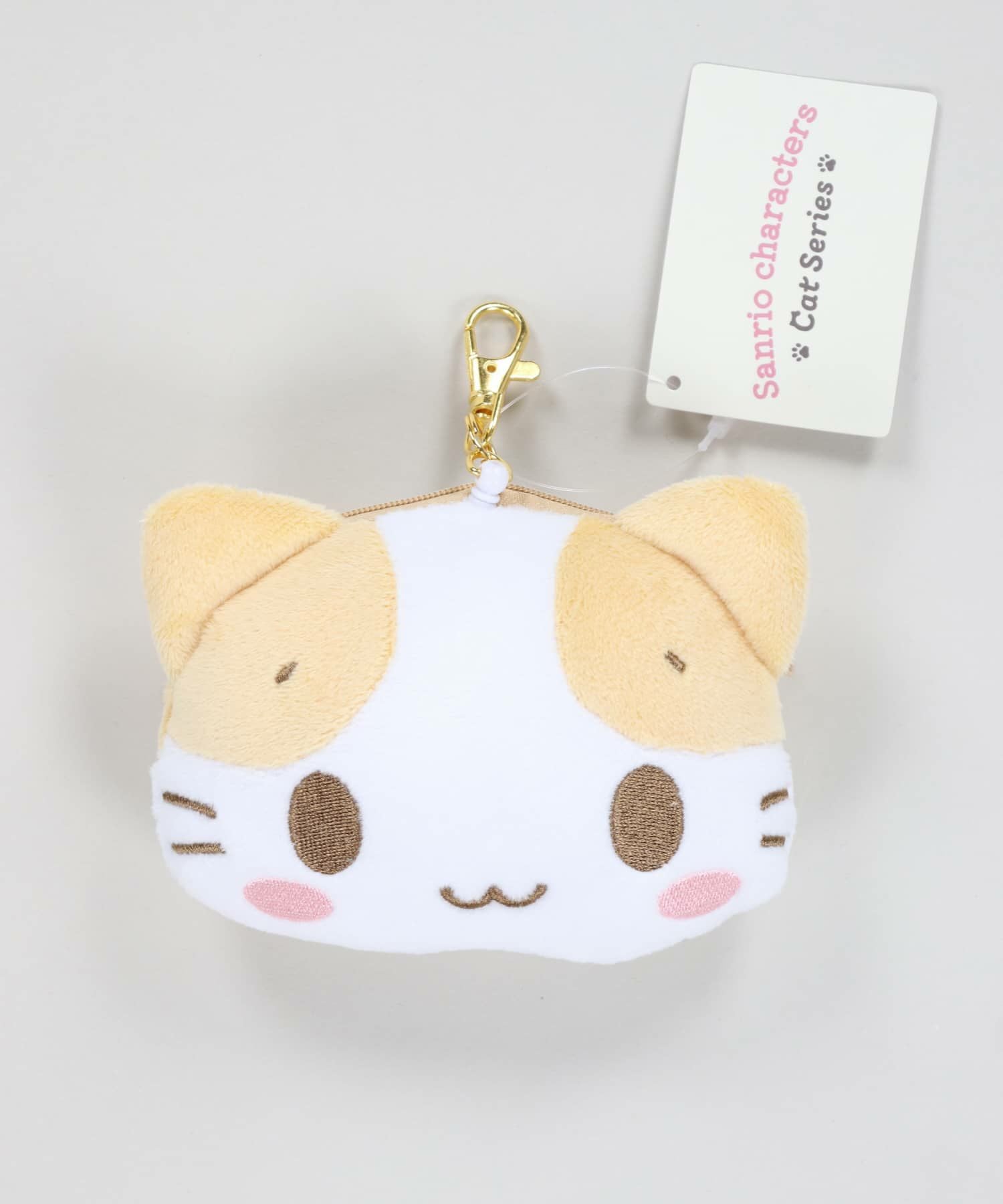 34%OFF】≪サンリオ≫ぬいぐるみフェイスパスケース/マシュマロみたい