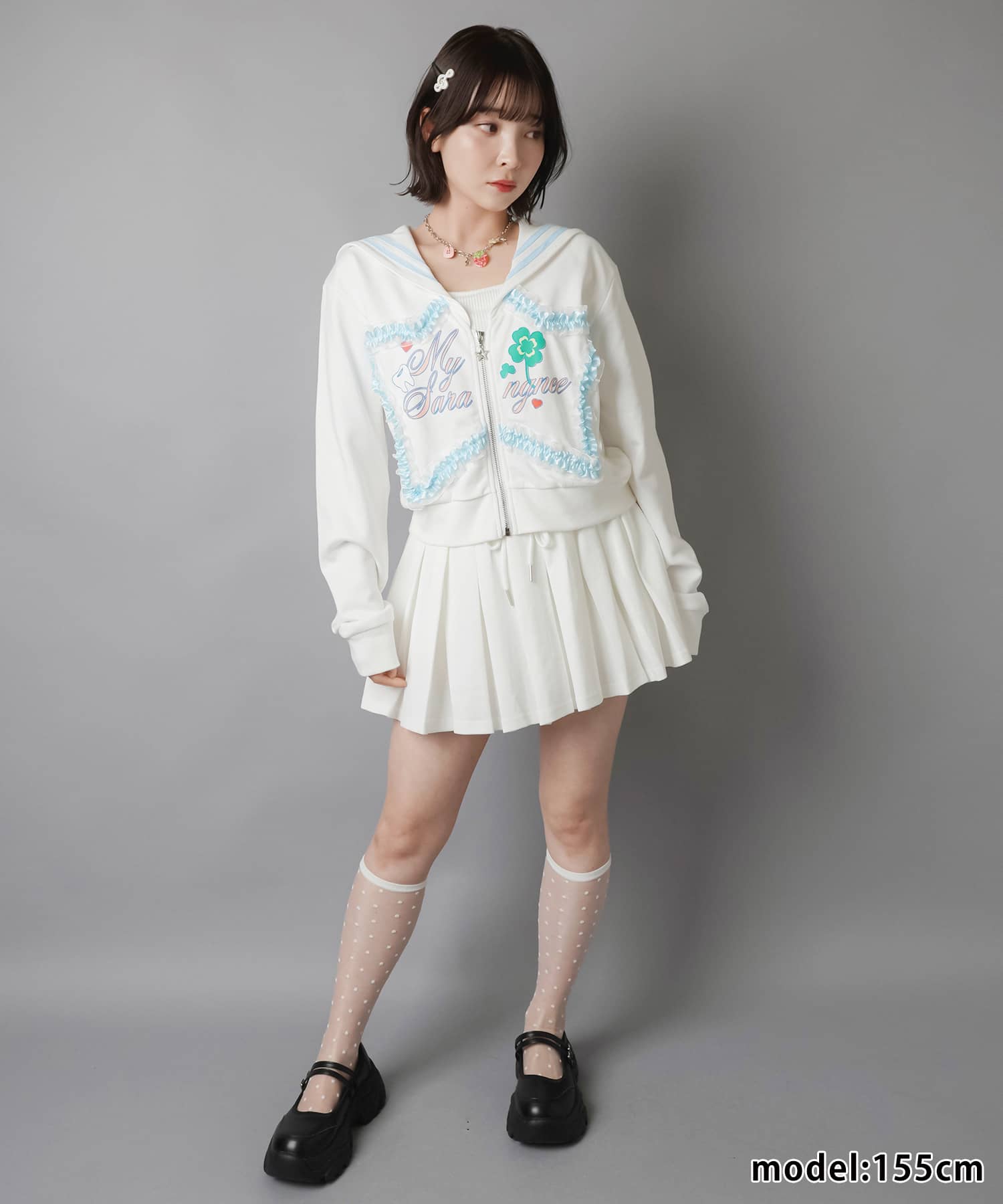 ポンチプリーツミニスカート/インナーパンツ付き | SPINNS WEB STORE