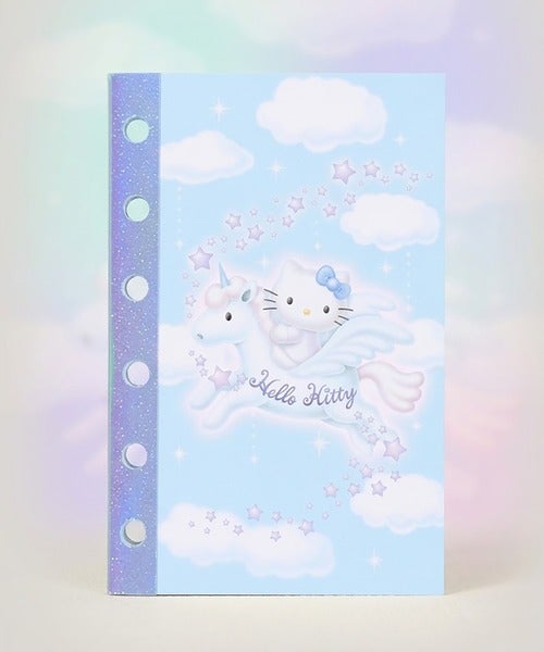 86%OFF】≪ハローキティ≫6穴シールノート/シール帳＜メール便対応