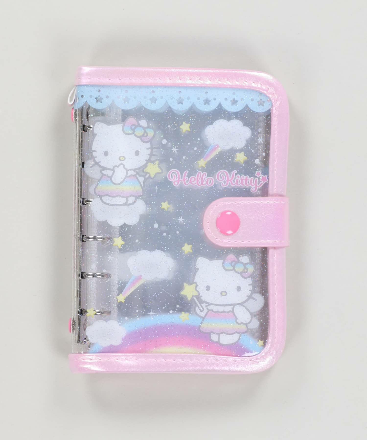 ≪ハローキティ≫クリア6穴バインダー/シール帳 | SPINNS WEB STORE