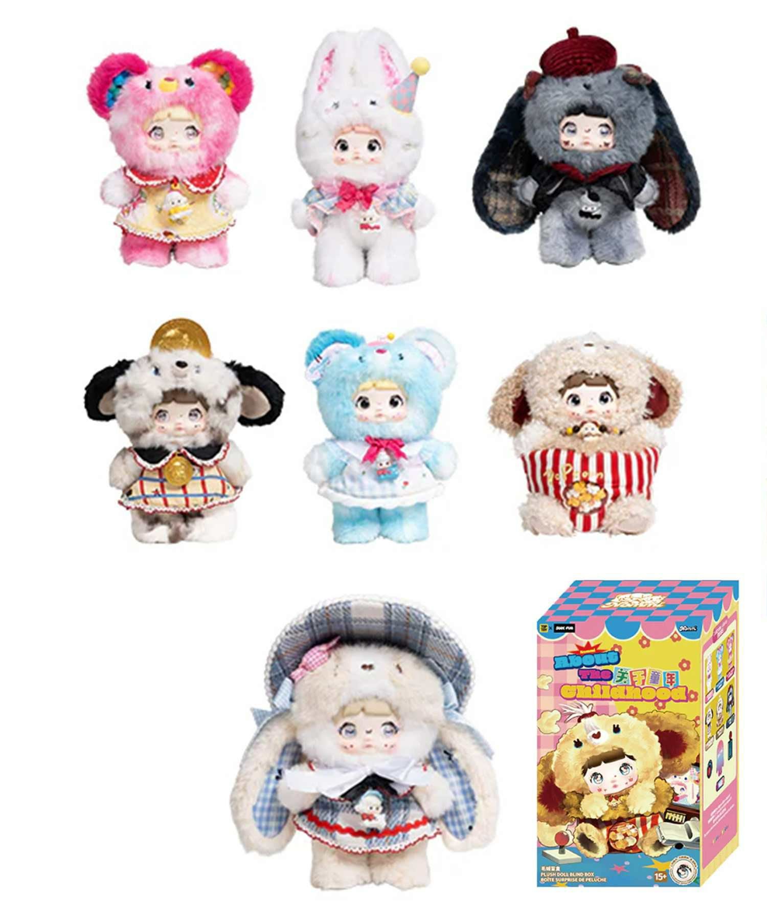 nomiちゃん　Nanci　maymei　三小毛　ぬいぐるみ　まとめ売り 予約販売：5月後半 お届け予定】ITOYS 「NOMMI：可愛いが終わらない