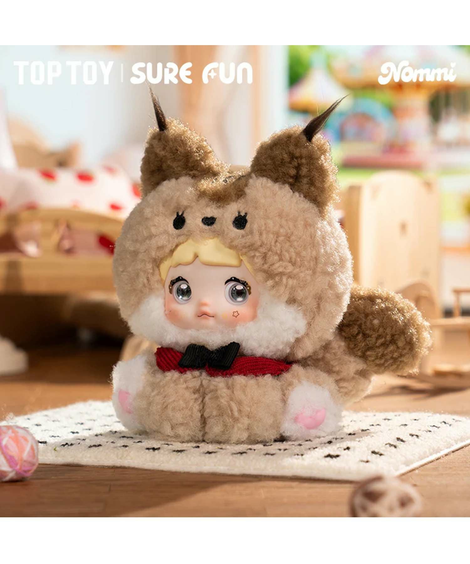 新作nommi 動物園 シリーズ ≪TOPTOY×Nommi/ノミ≫ぬいぐるみキーホルダー/ブラインドボックス