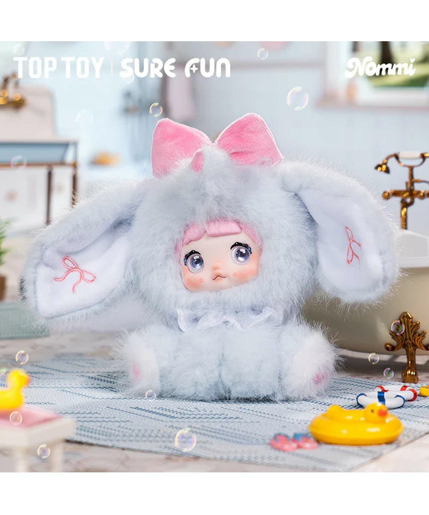 新品toptoy Nommi シークレット 招き猫 ≪TOPTOY×Nommi/ノミ≫ぬいぐるみキーホルダー/ブラインドボックス