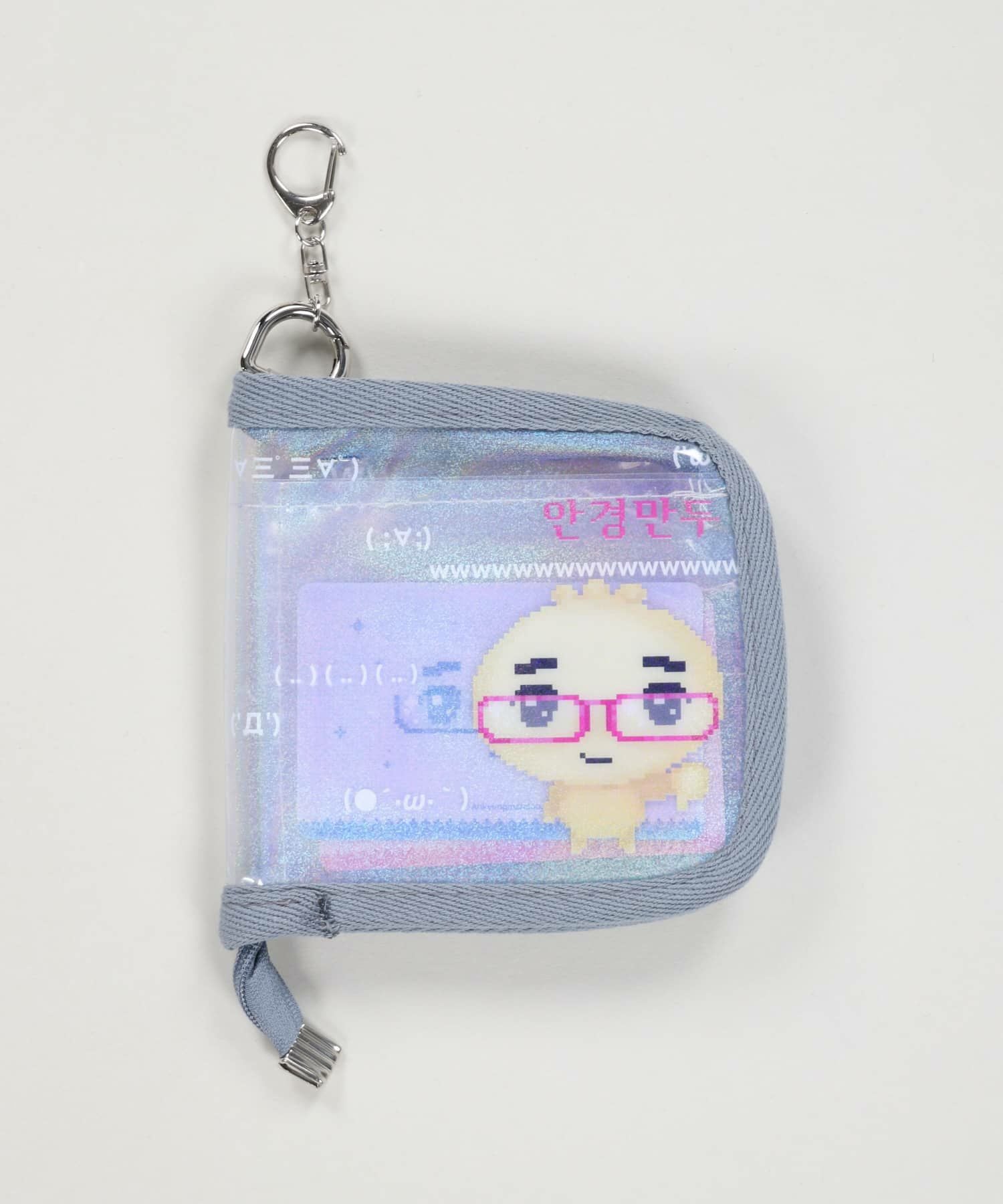 【匿名配送】メガネ餃子　SPINNSクリアウォレット　アンギョンマンドゥ　完売品 メガネ餃子×SPINNS』クリアウォレット | SPINNS WEB STORE | SPINNS