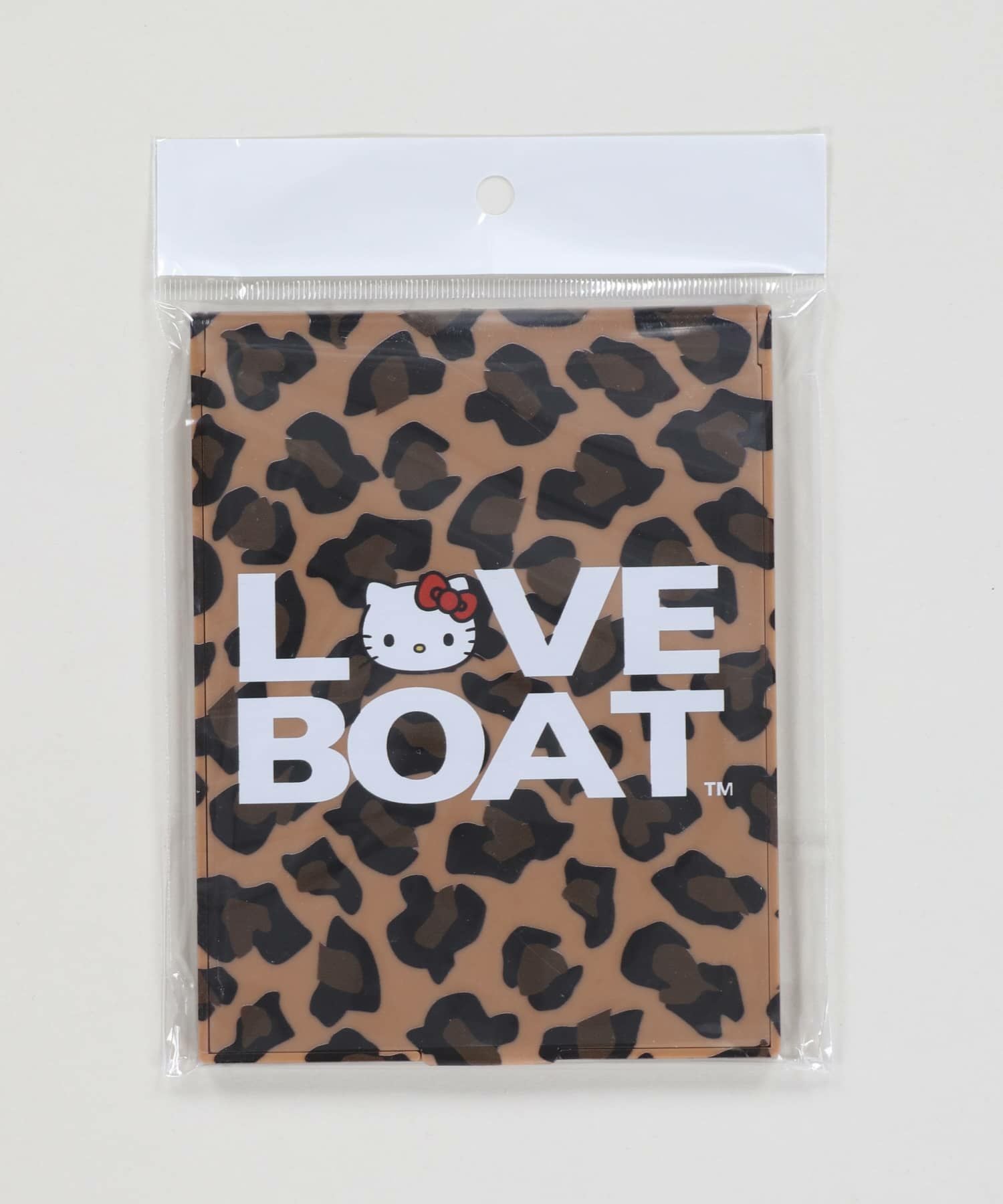 ≪LOVE BOAT/ラブボート≫ヒョウ柄ミラー/ハローキティ/#平成ギャル