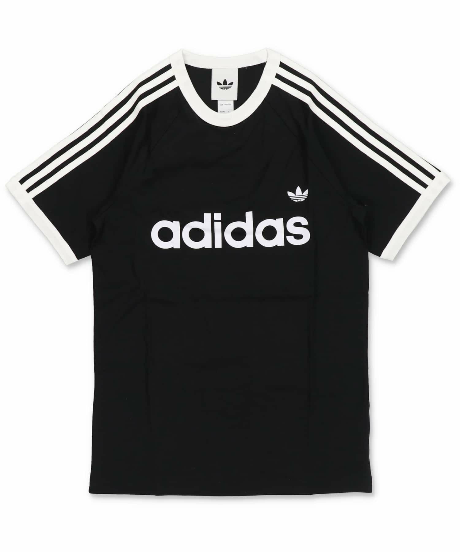 adidas アディダスネオ デカロゴ リンガー 半袖 tシャツ ゆるダボ 