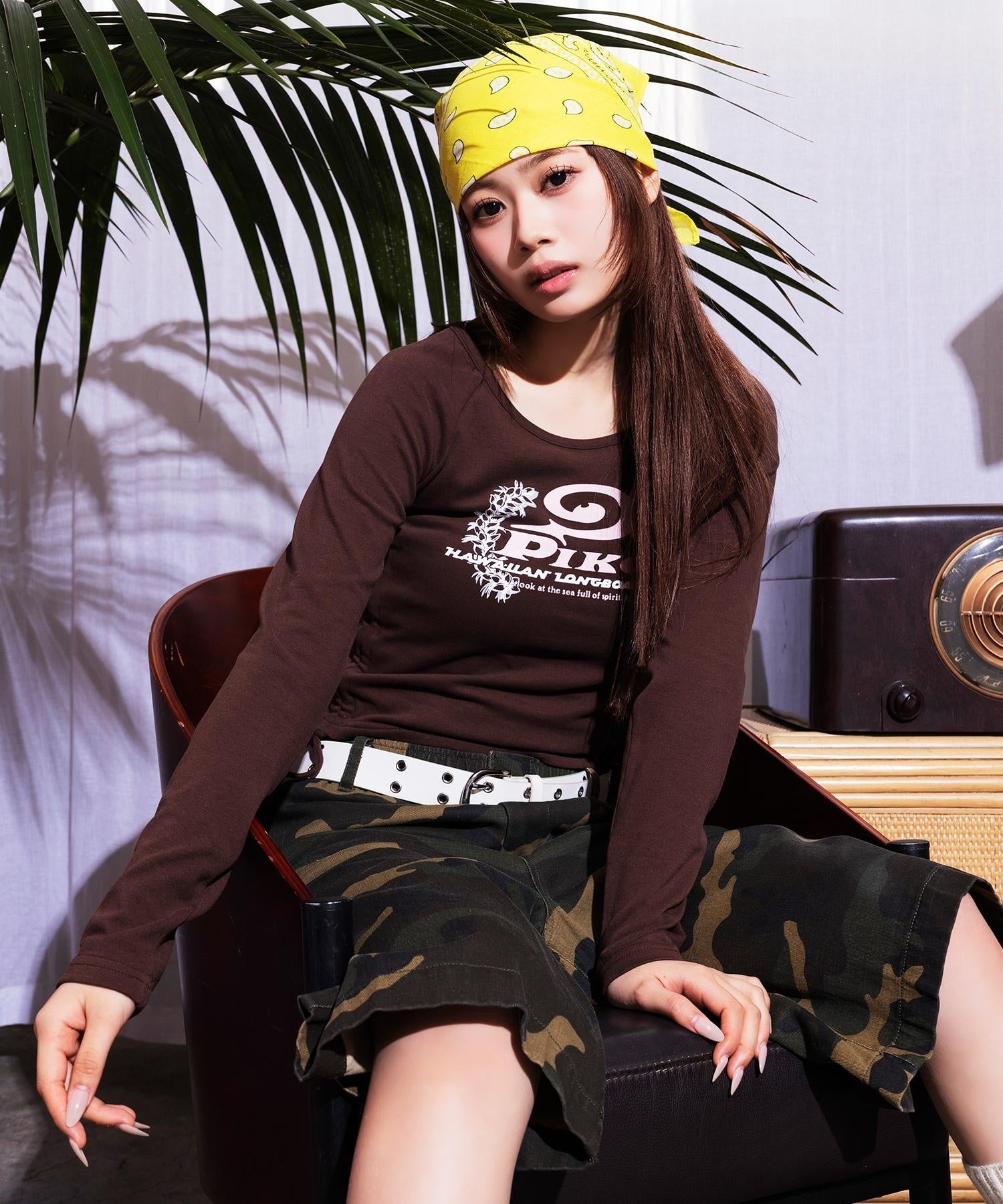 86%OFF】≪PIKO/ピコ≫シャーリング長袖カットソー | SPINNS WEB STORE