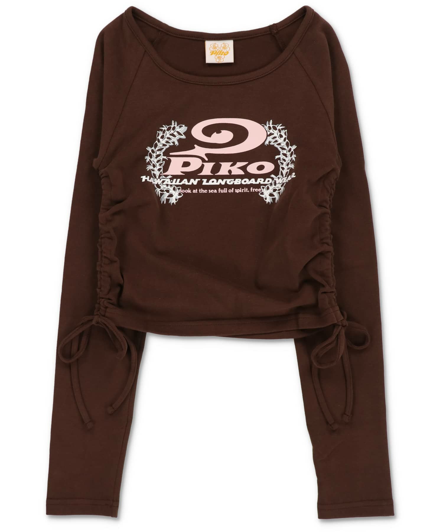 86%OFF】≪PIKO/ピコ≫シャーリング長袖カットソー | SPINNS WEB STORE