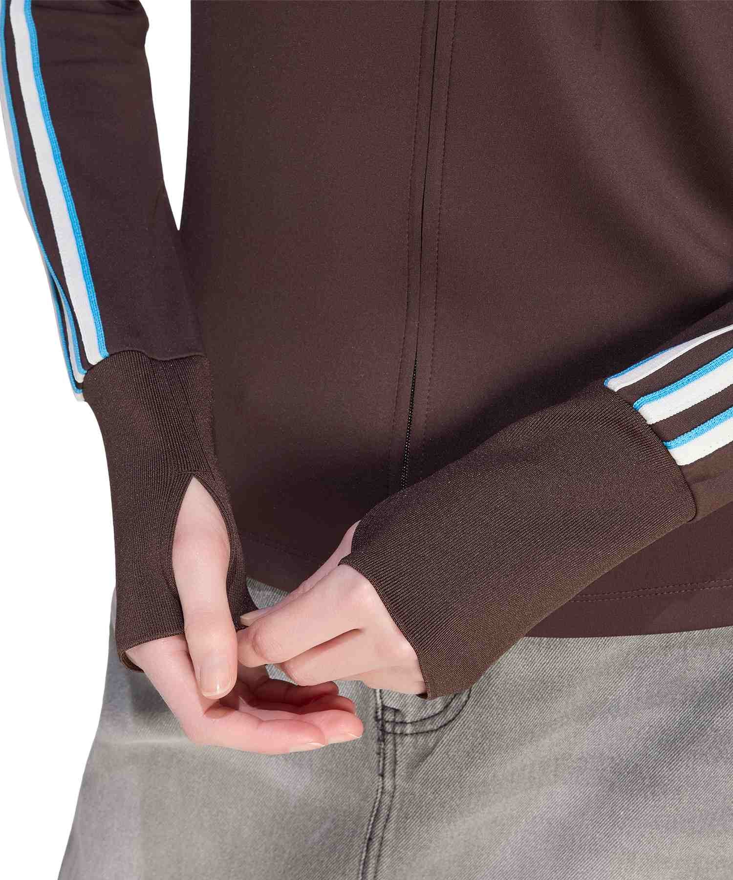 ≪adidas/アディダス≫タイトジップパーカー/ピタ見え/セットアップ
