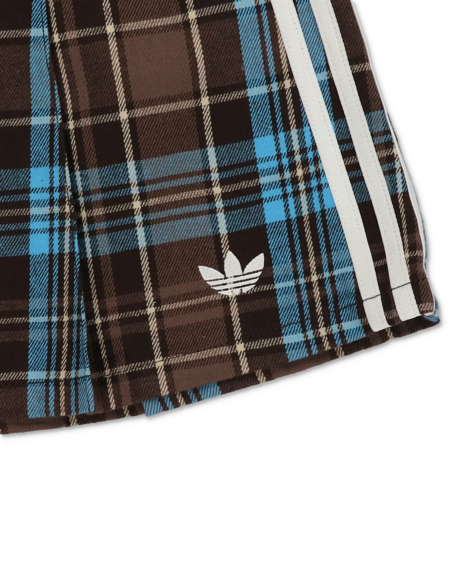 ≪adidas/アディダス≫チェック柄ミドルスカート/セットアップ可能