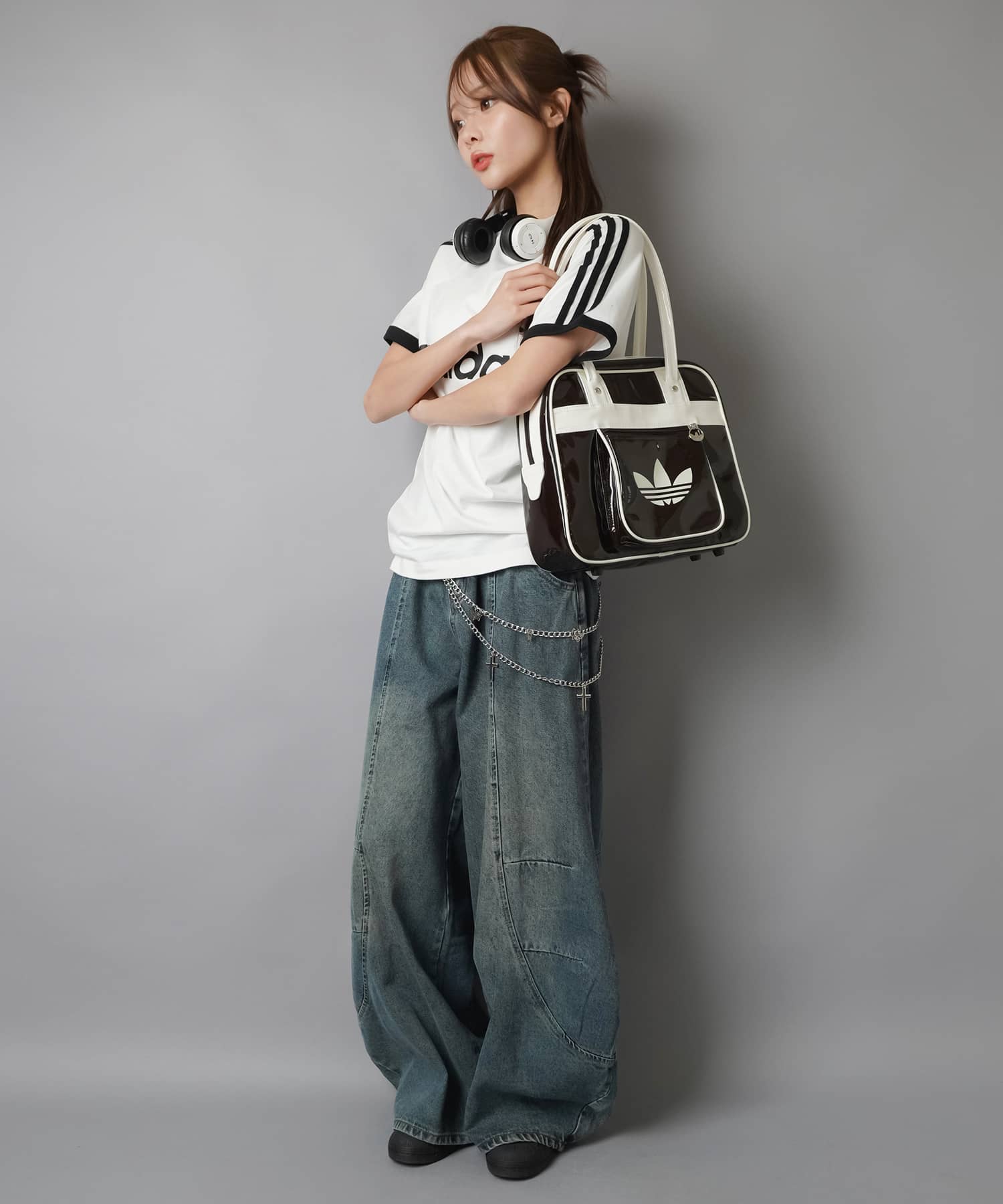 ≪adidas/アディダス≫エナメルボストンバッグ | SPINNS WEB STORE