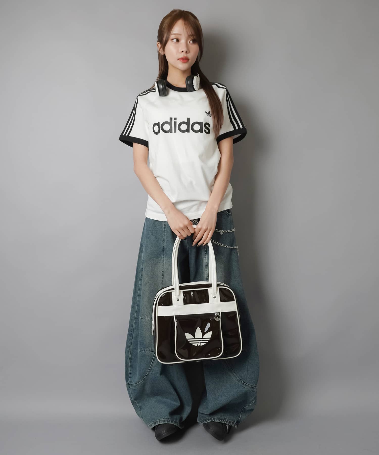 ≪adidas/アディダス≫エナメルボストンバッグ | SPINNS WEB STORE