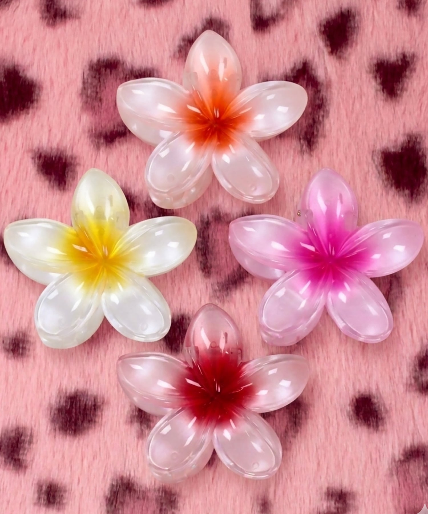 プラヘアクリップ/ハイビスカス4 | SPINNS WEB STORE | SPINNS