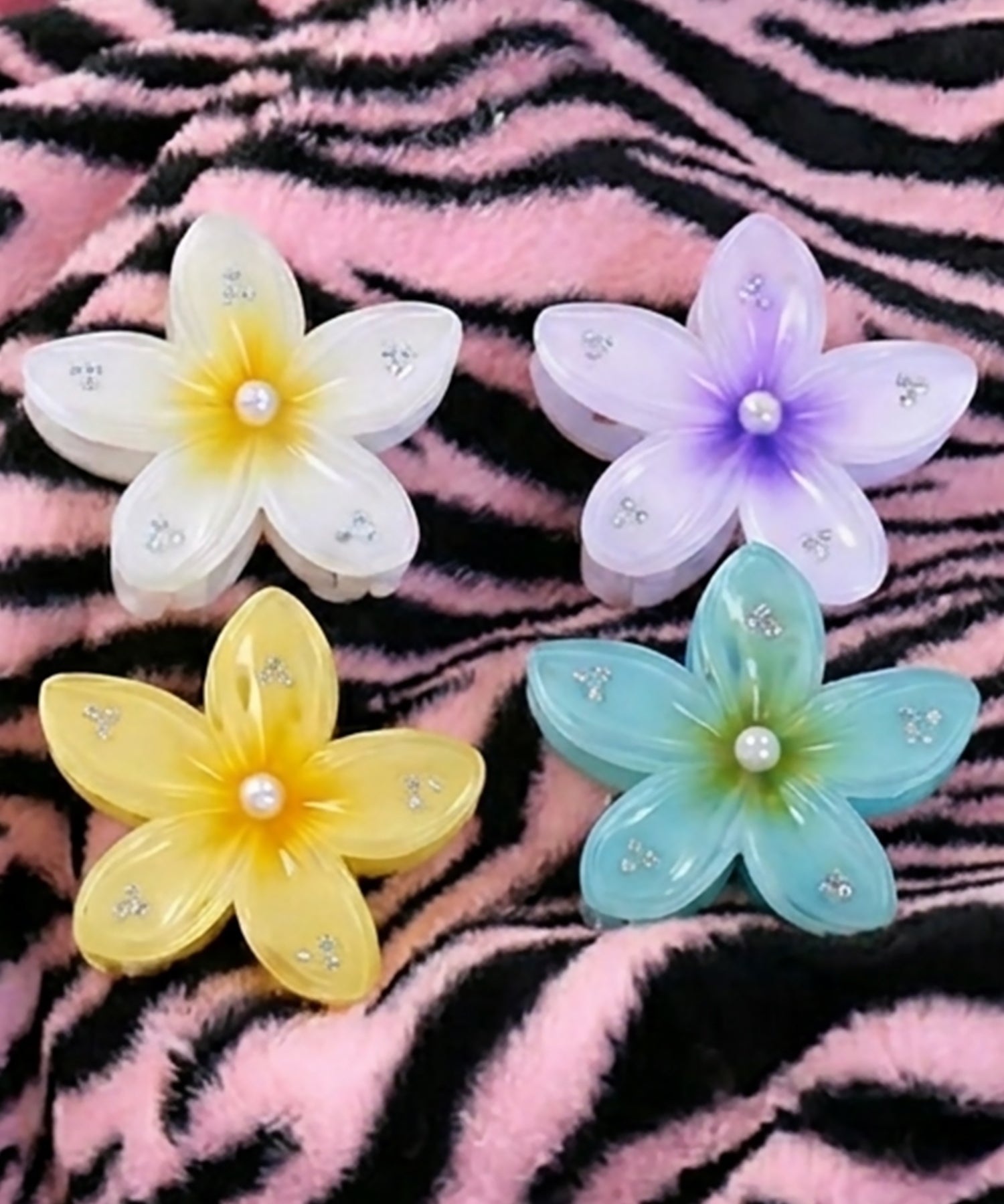プラヘアクリップ/ハイビスカス5 | SPINNS WEB STORE | SPINNS