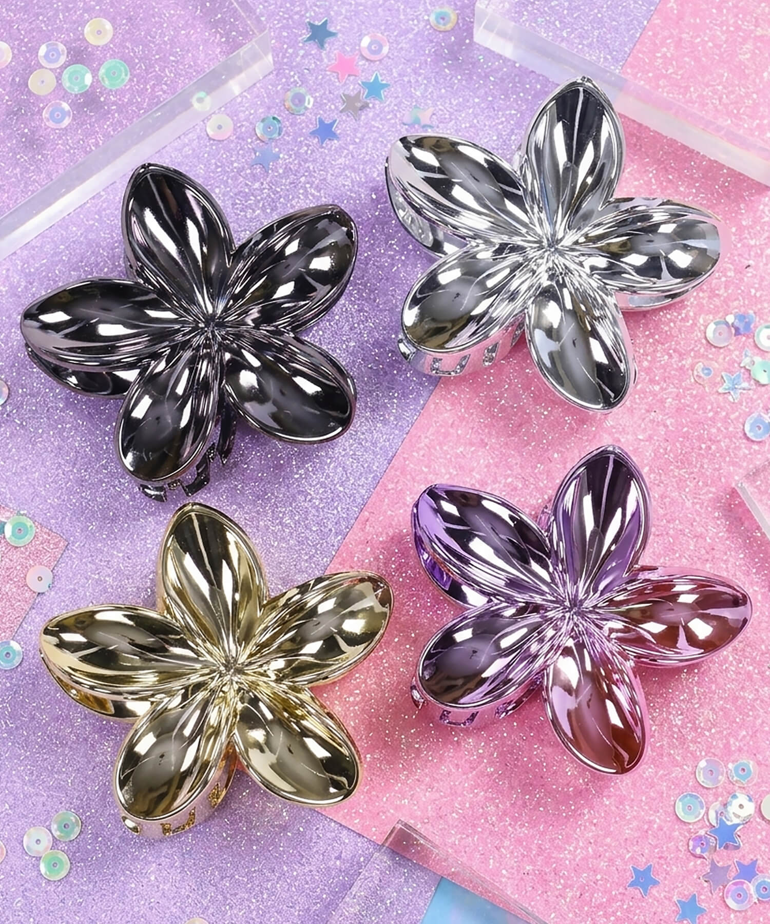 プラヘアクリップ/ハイビスカス6 | SPINNS WEB STORE | SPINNS