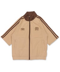 ベージュxブラウン