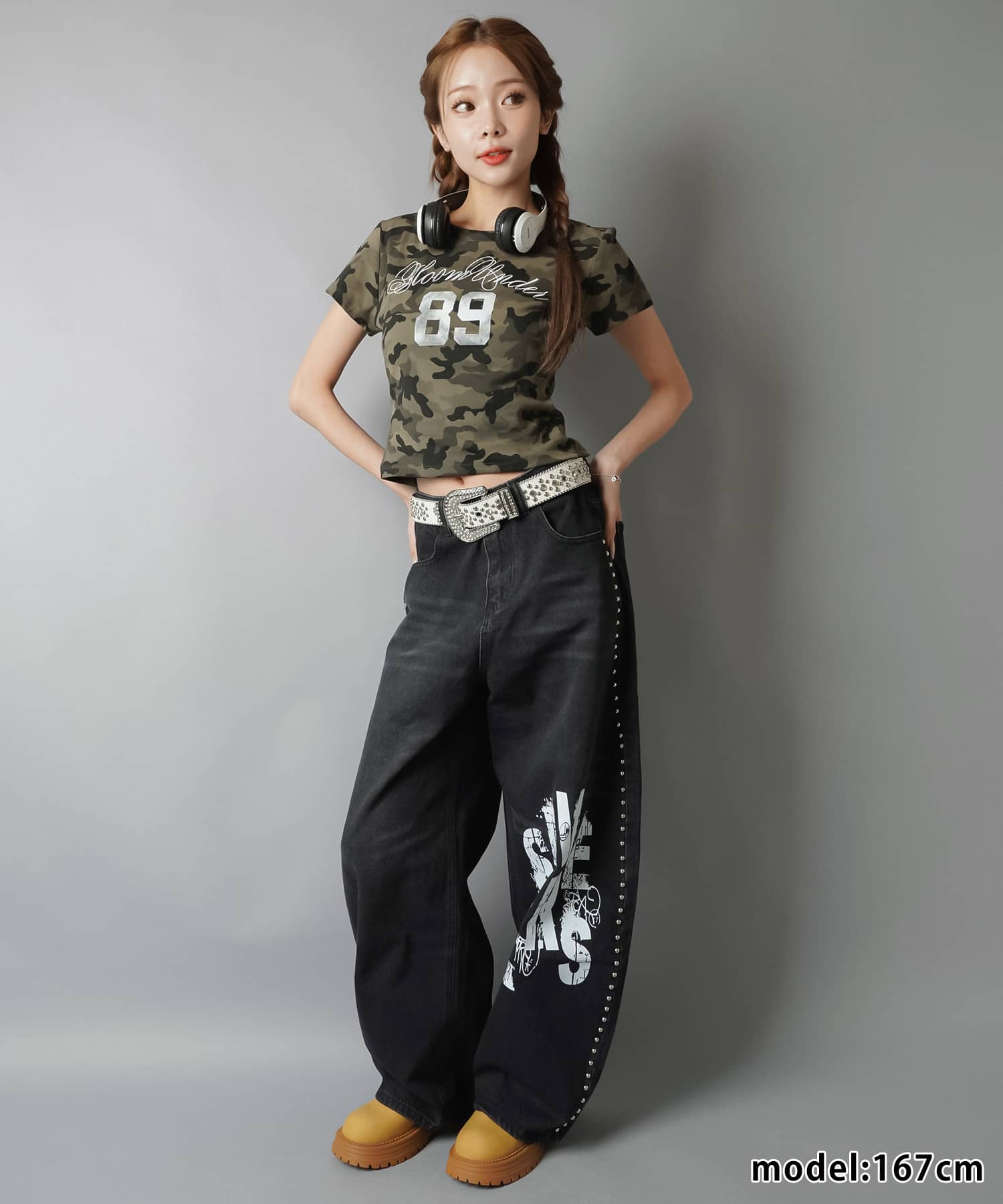 半袖ピタTシャツ/ナンバーロゴ/89/全5色 | SPINNS WEB STORE | SPINNS
