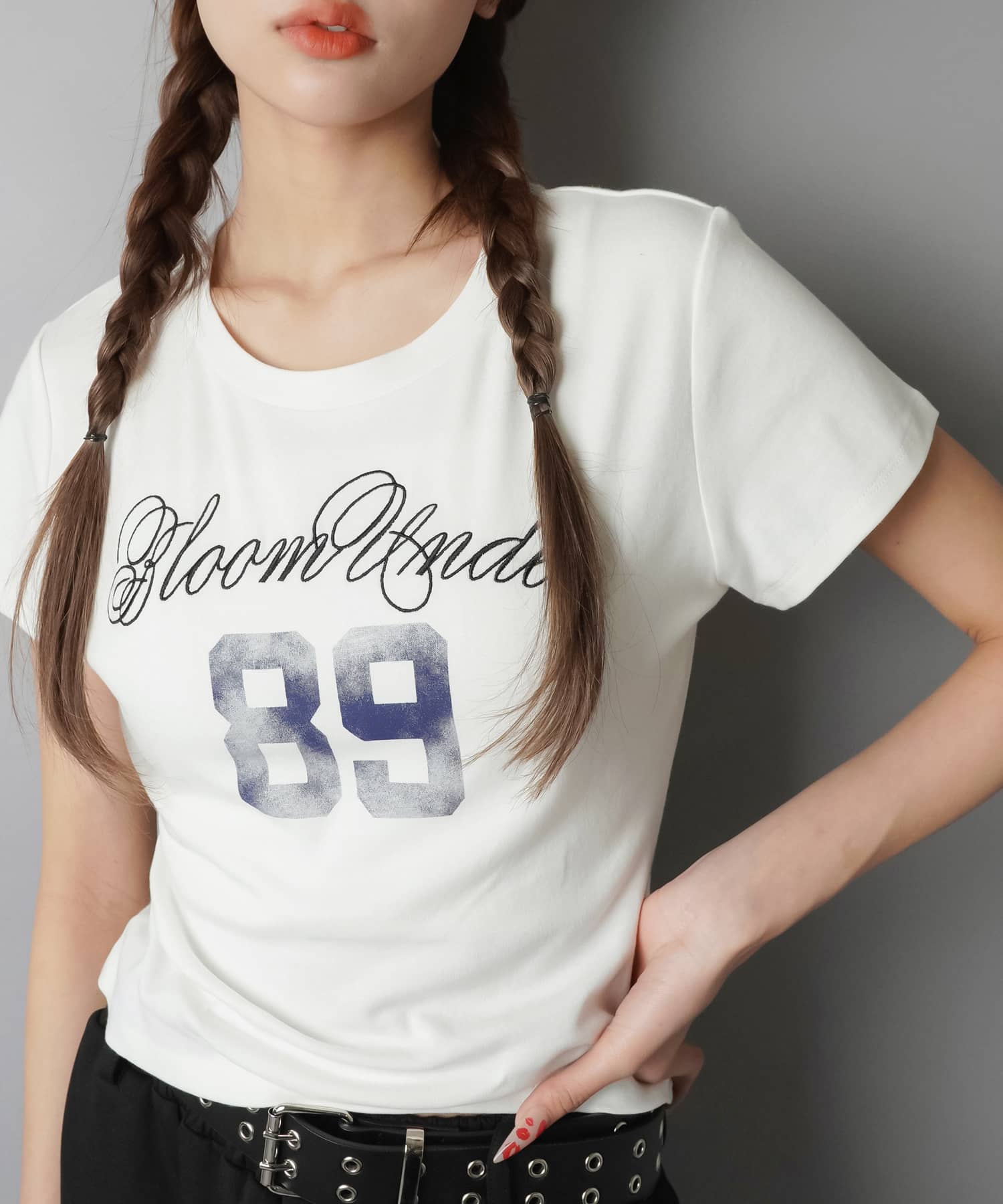 半袖ピタTシャツ/ナンバーロゴ/89/全5色 | SPINNS WEB STORE | SPINNS