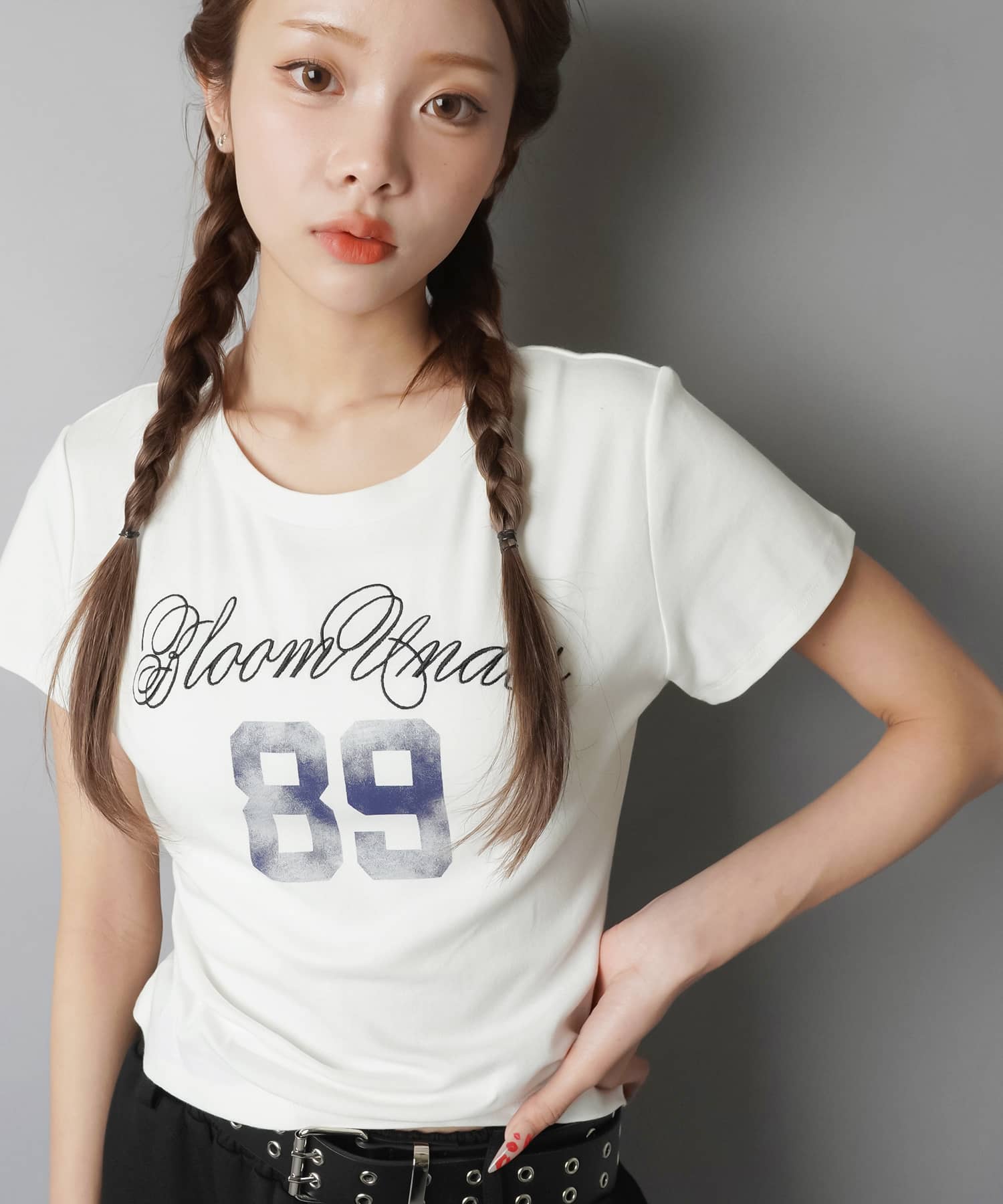 半袖ピタTシャツ/ナンバーロゴ/89/全5色 | SPINNS WEB STORE | SPINNS