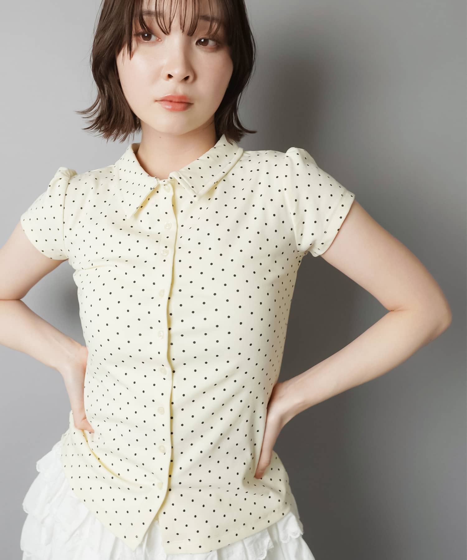 半袖シャツカットソー/全6色/カモ柄/ドット | SPINNS WEB STORE