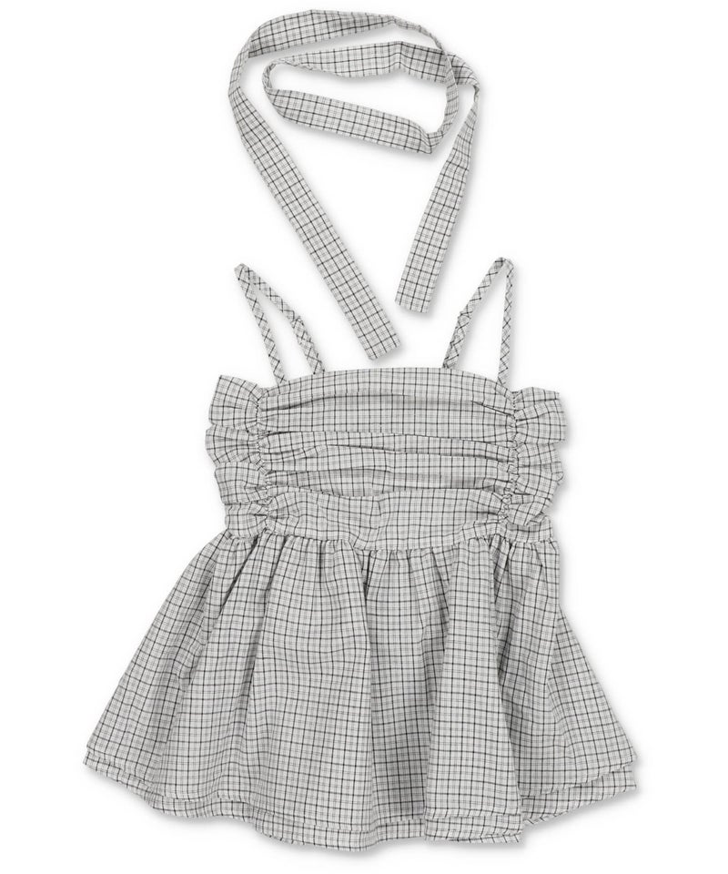 チェックxホワイト