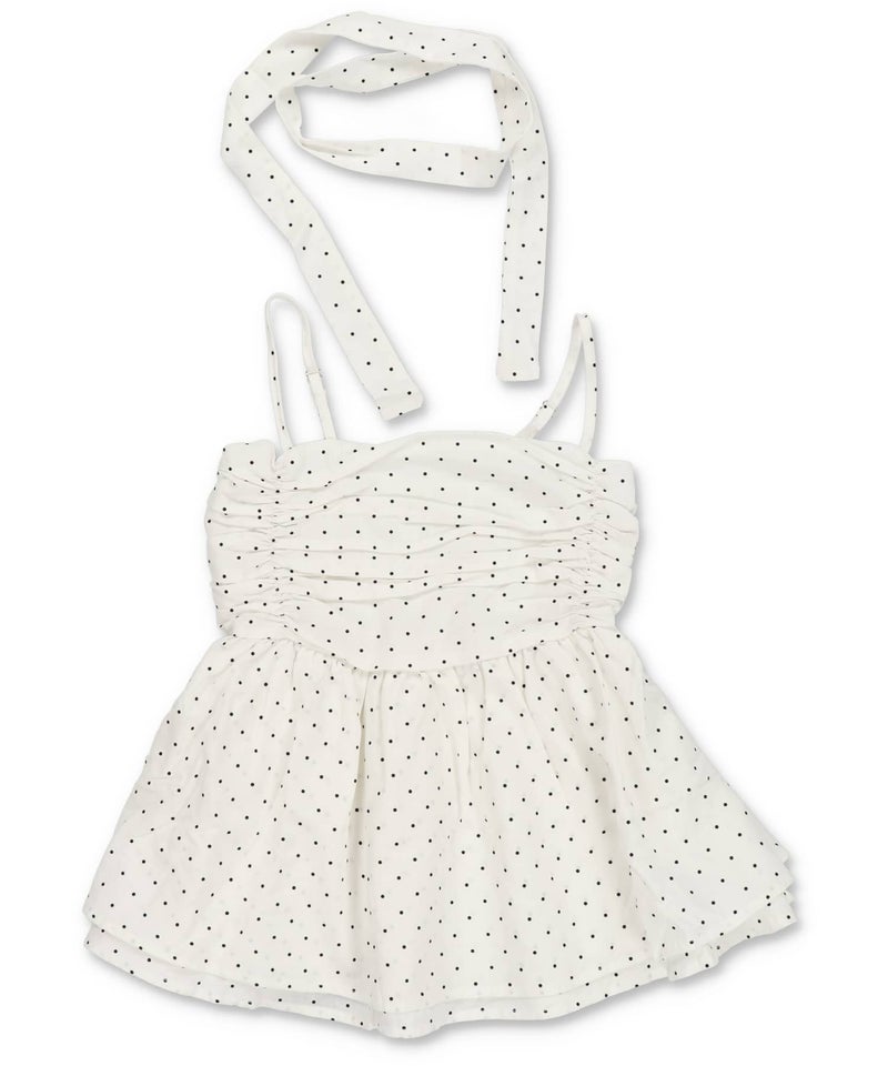 ドットxオフホワイト