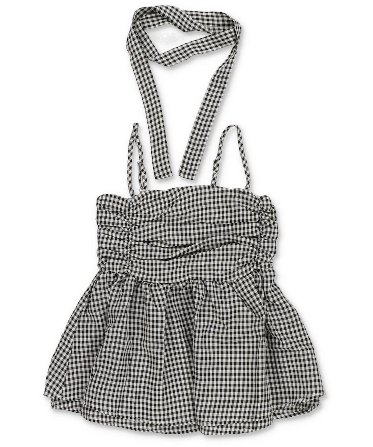 ギンガムチェックxブラック