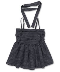 チェックｘネイビー