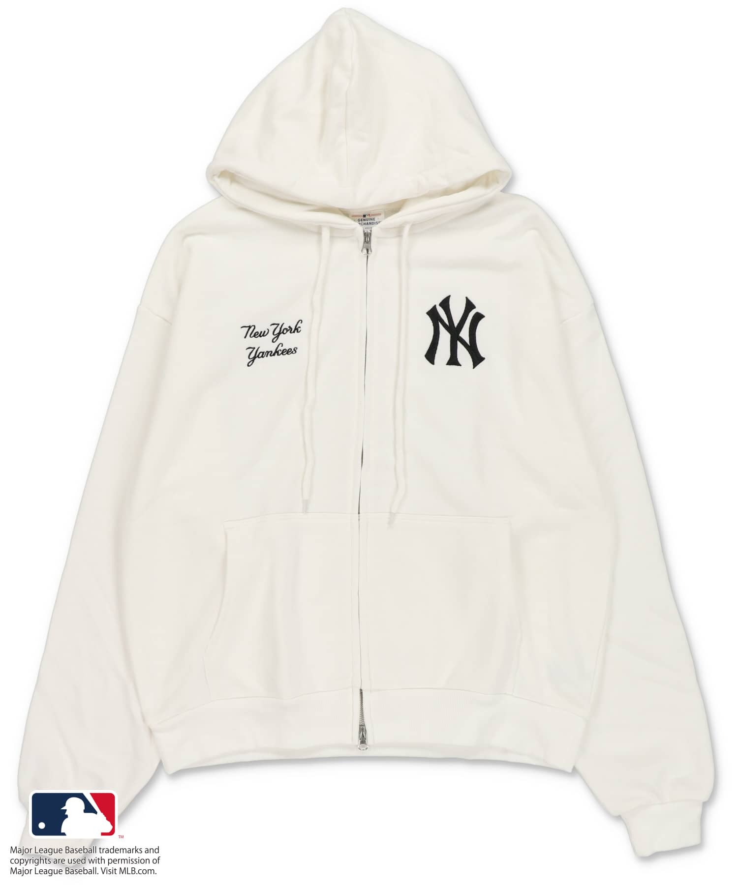 ≪MLB/メジャーリーグベースボール≫別注オーバーサイズジップパーカー