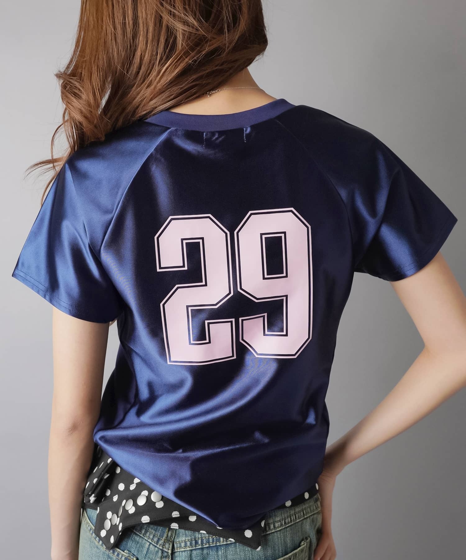 半袖タイトTシャツ/ユニフォーム風/ナンバー | SPINNS WEB STORE