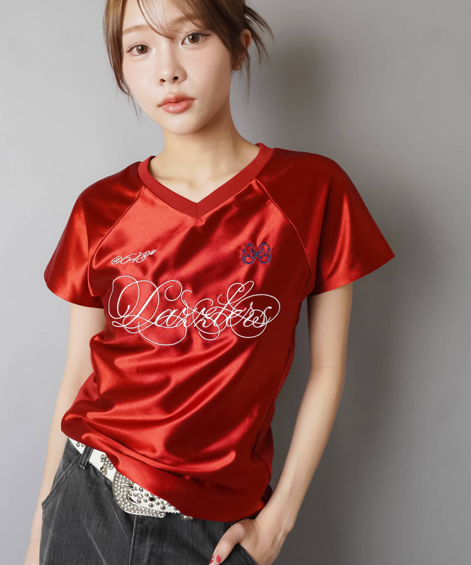 半袖タイトTシャツ/ユニフォーム風/ナンバー | SPINNS WEB STORE