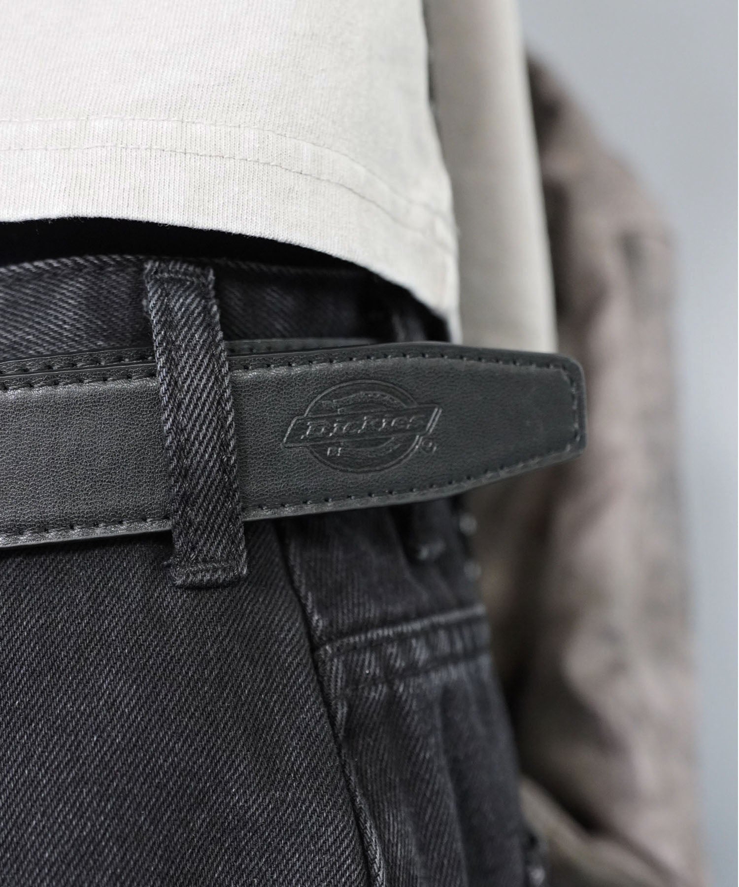 ≪Dickies/ディッキーズ≫フックバックルPU合皮ベルト/シンプル