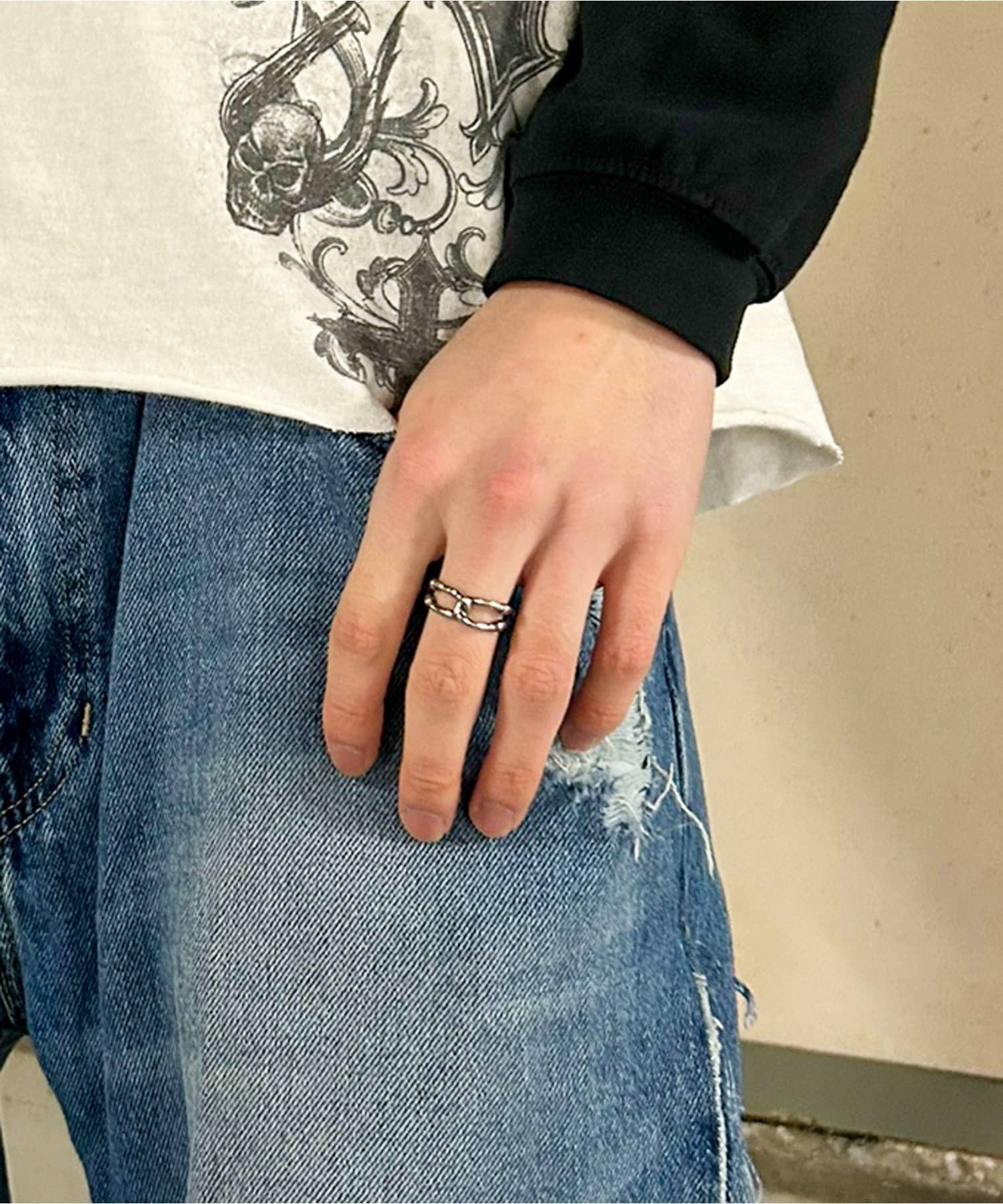 シルバーメタルリング/ノットデザイン | SPINNS WEB STORE | SPINNS