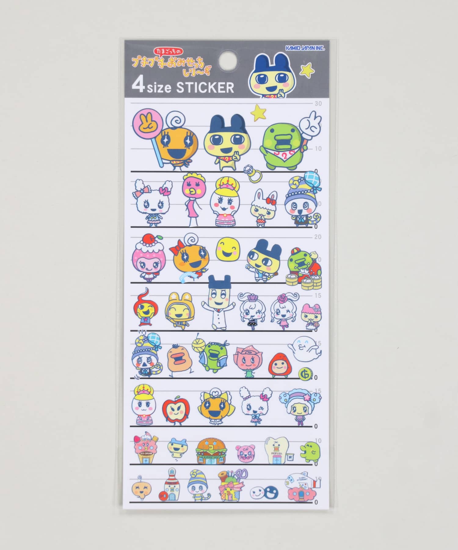 ≪たまごっち≫4サイズステッカー/シール/プチプチおみせっち＜メール