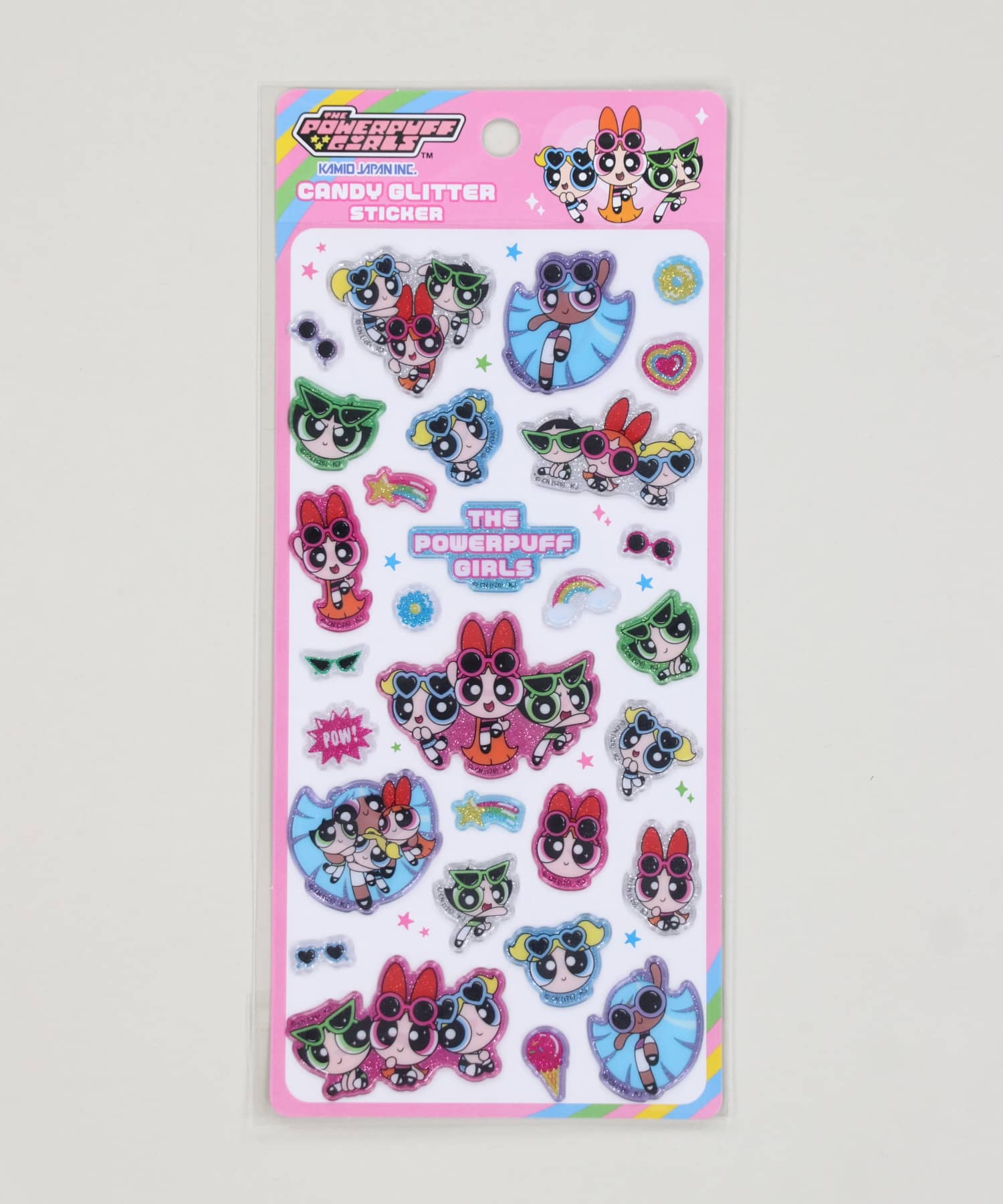 ≪パワーパフガールズ≫キャンディグリッターステッカー/シール