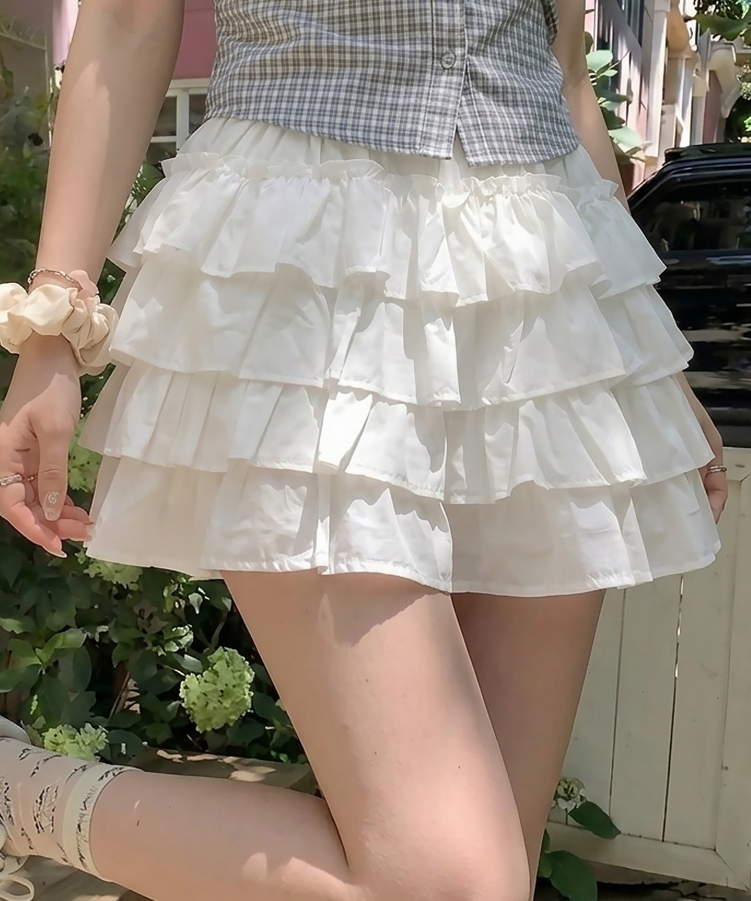 フリルティアードショートパンツ/ミニスカート | SPINNS WEB STORE